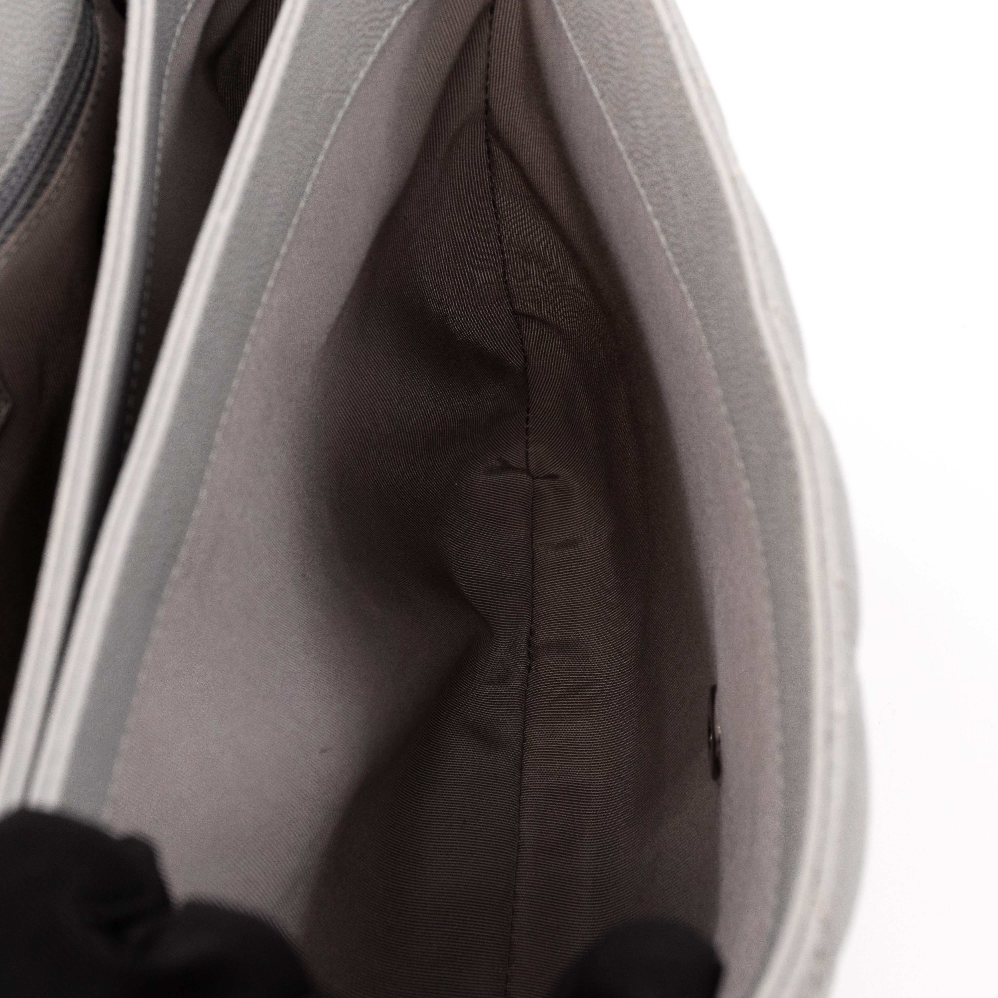 Classic Flap Urban Companion Bag Grey Caviar Silver