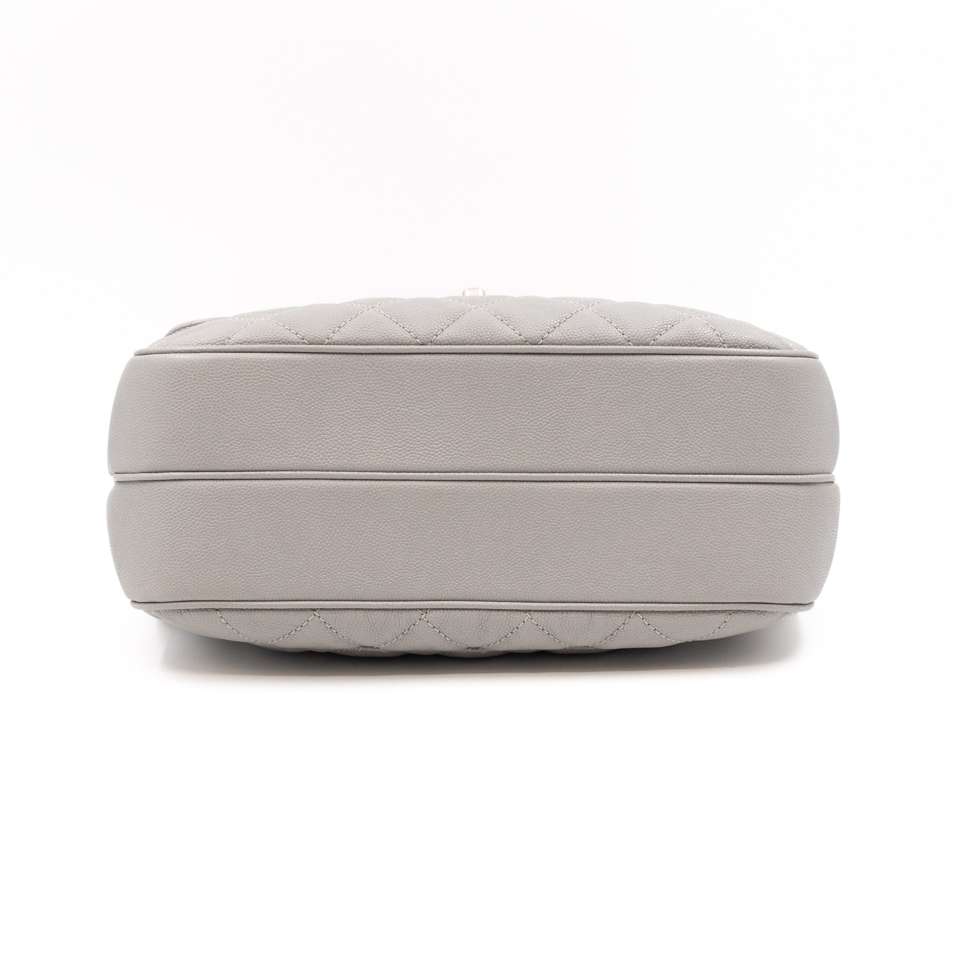 Classic Flap Urban Companion Bag Grey Caviar Silver