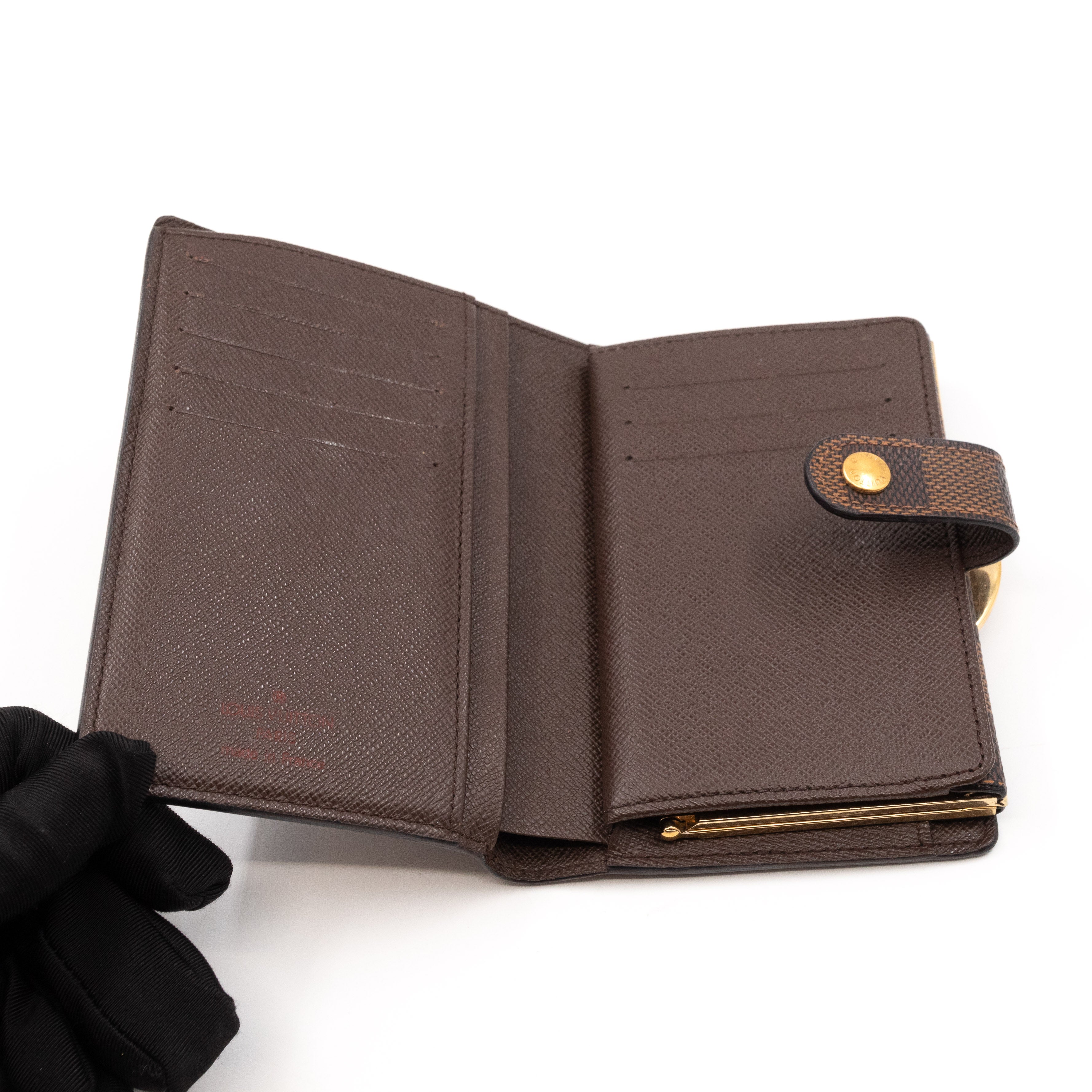 Viennois Wallet Damier Ebene