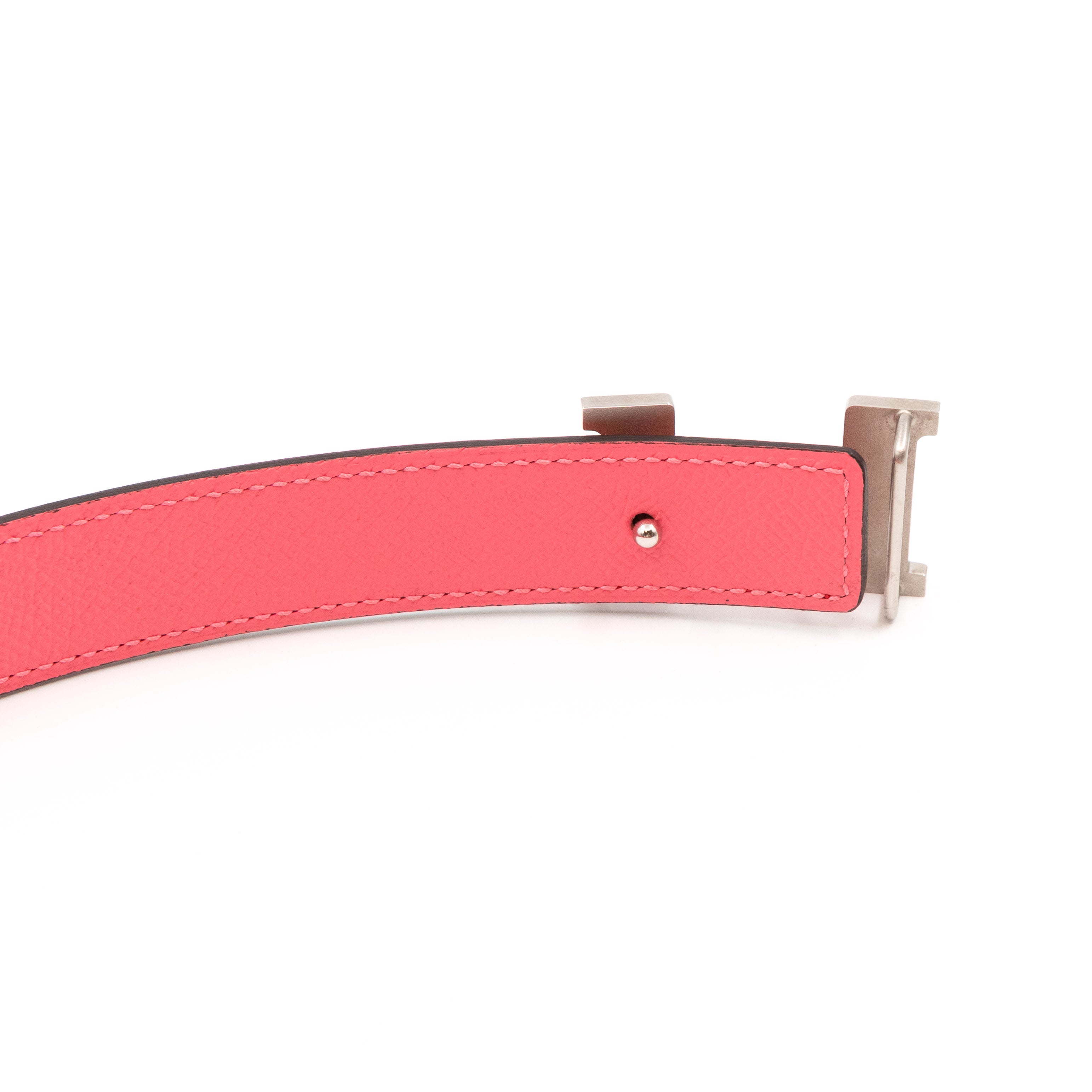 Mini Constance Buckle & Reversible Leather Belt 80 cm