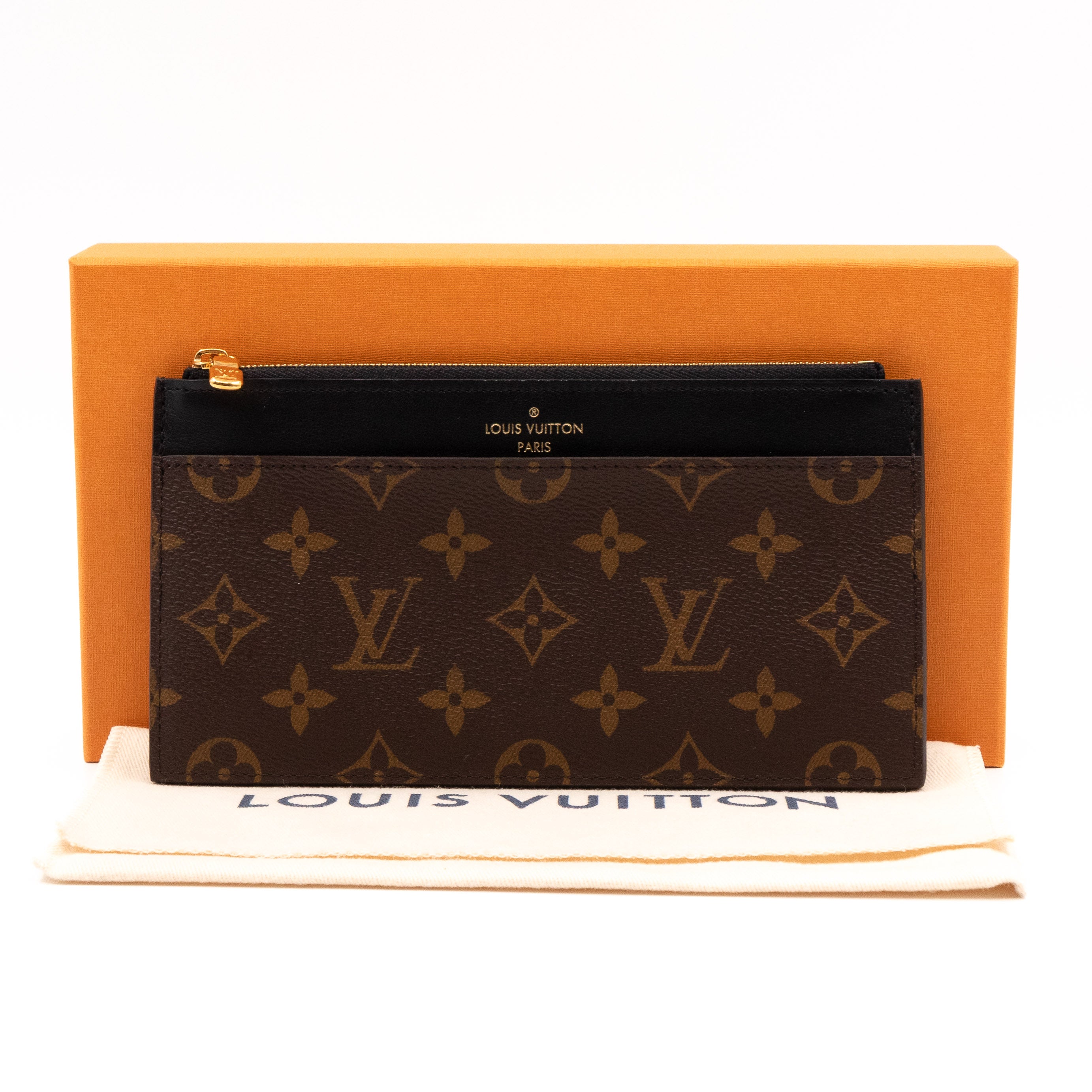Shop Louis Vuitton MONOGRAM Slim purse by Channeltotheworld