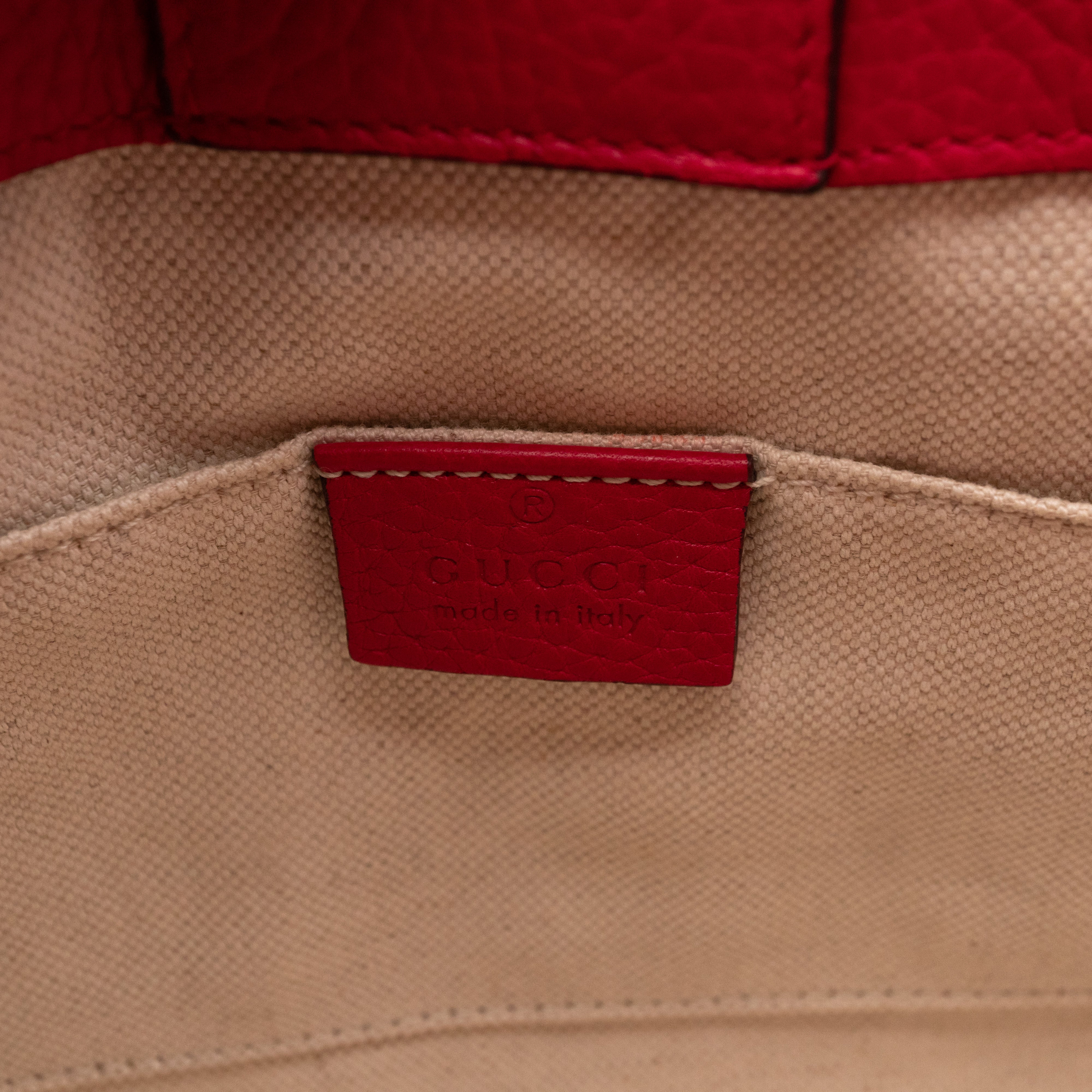 Bamboo Handle Mini Tote Pink & Orange