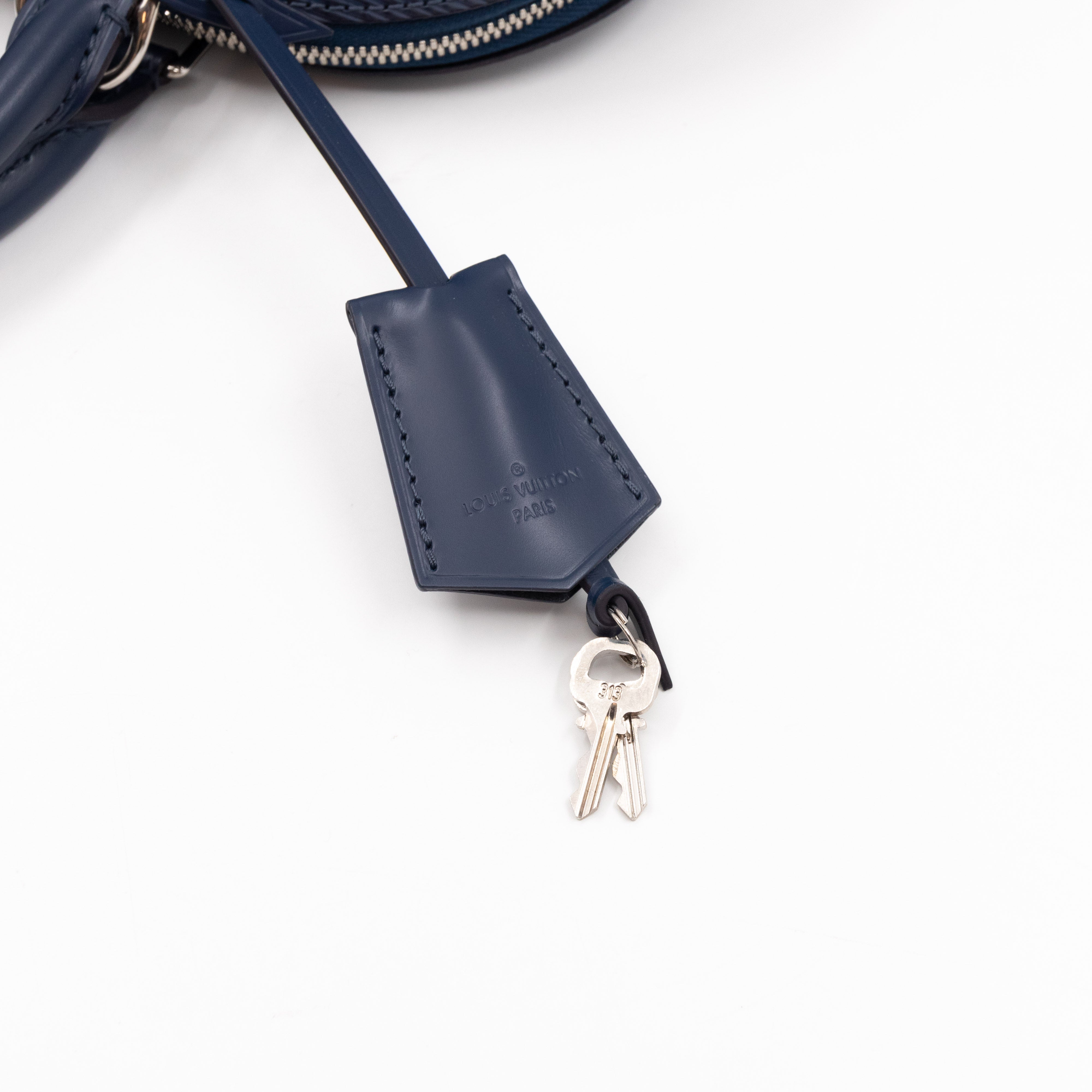 Alma PM Epi Leather Indigo