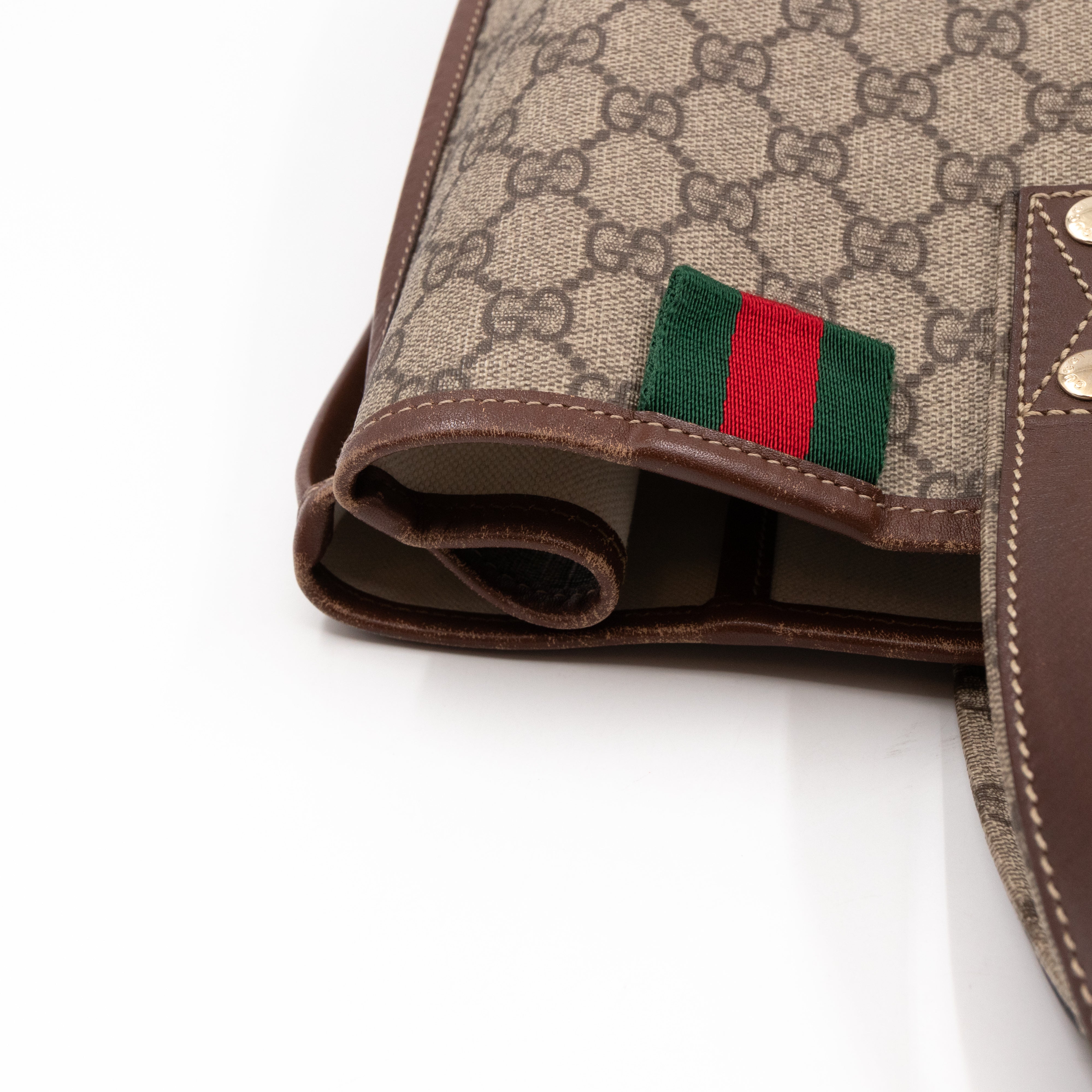 Signature Web Loop Medium Tote GG Supreme