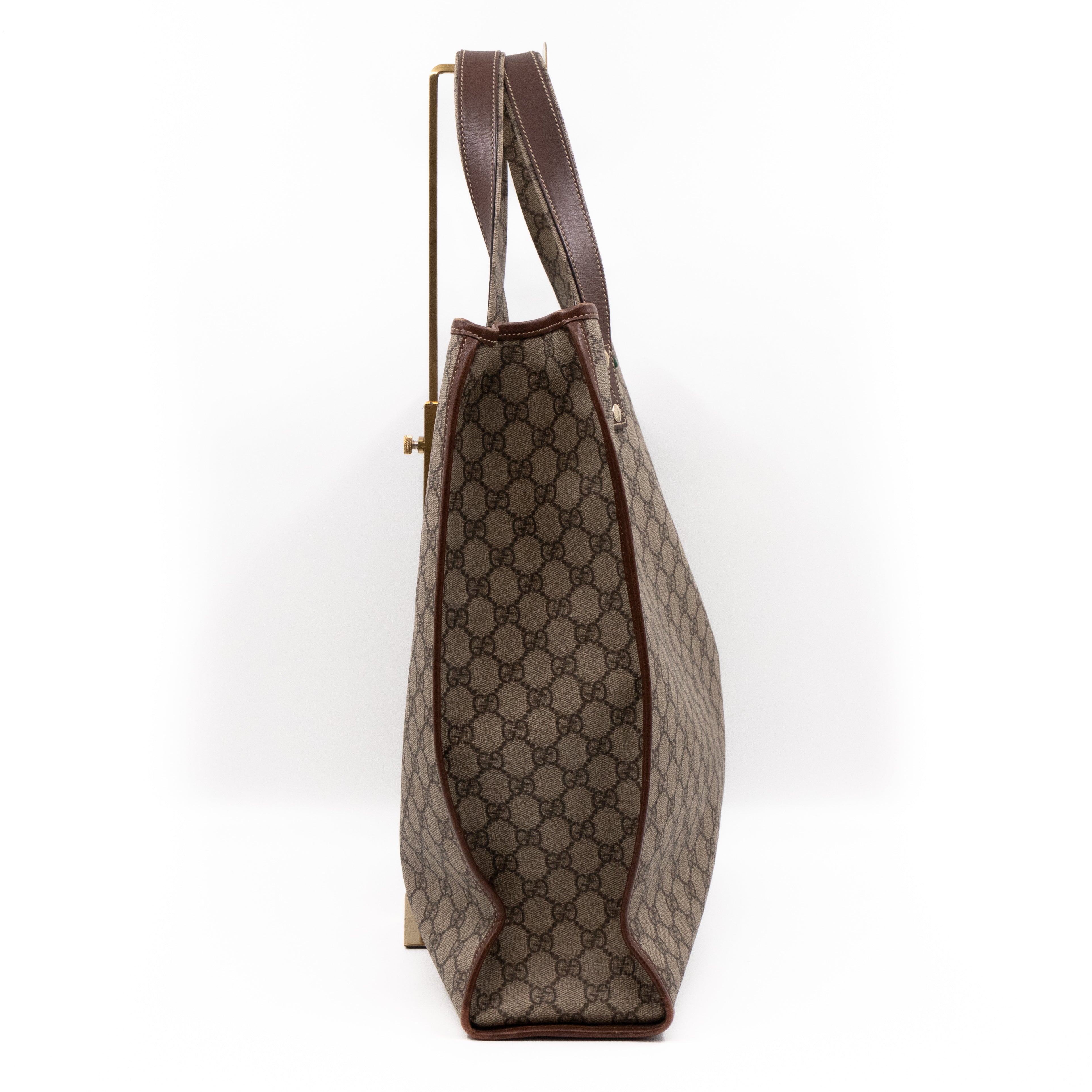 Signature Web Loop Medium Tote GG Supreme