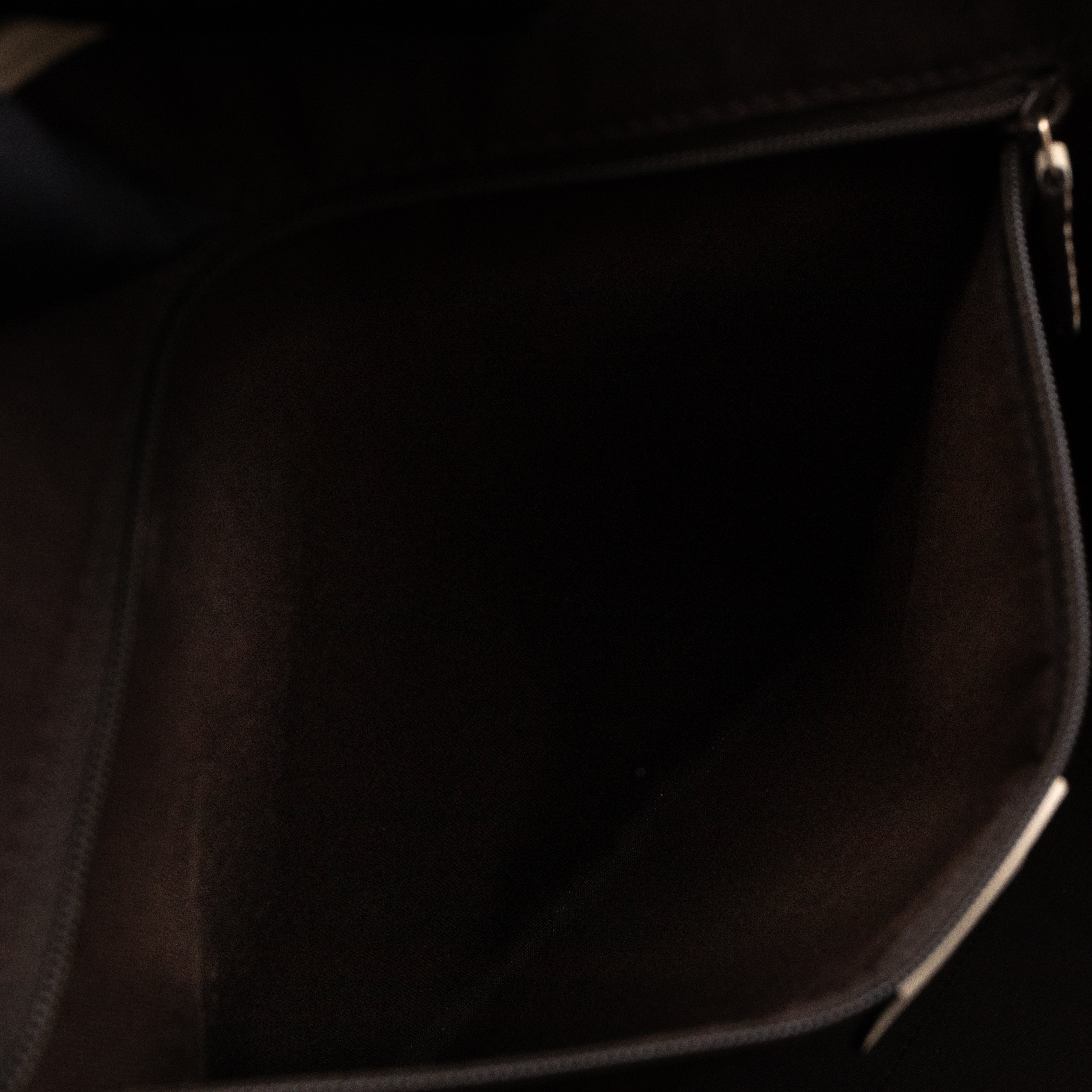 Shopping Tote Interlocking GG Denim Canvas