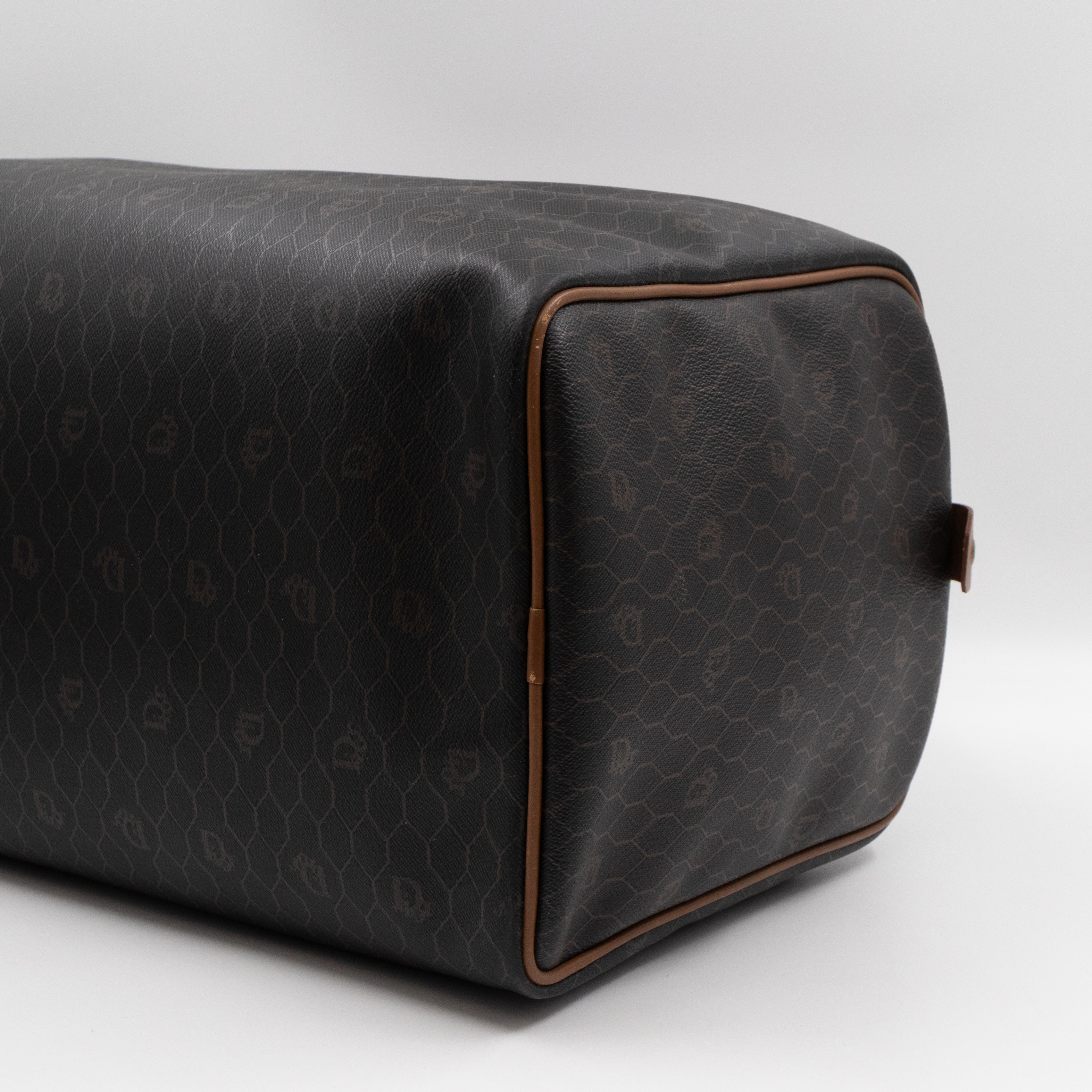 Boston Duffle Bag Brown Honeycomb