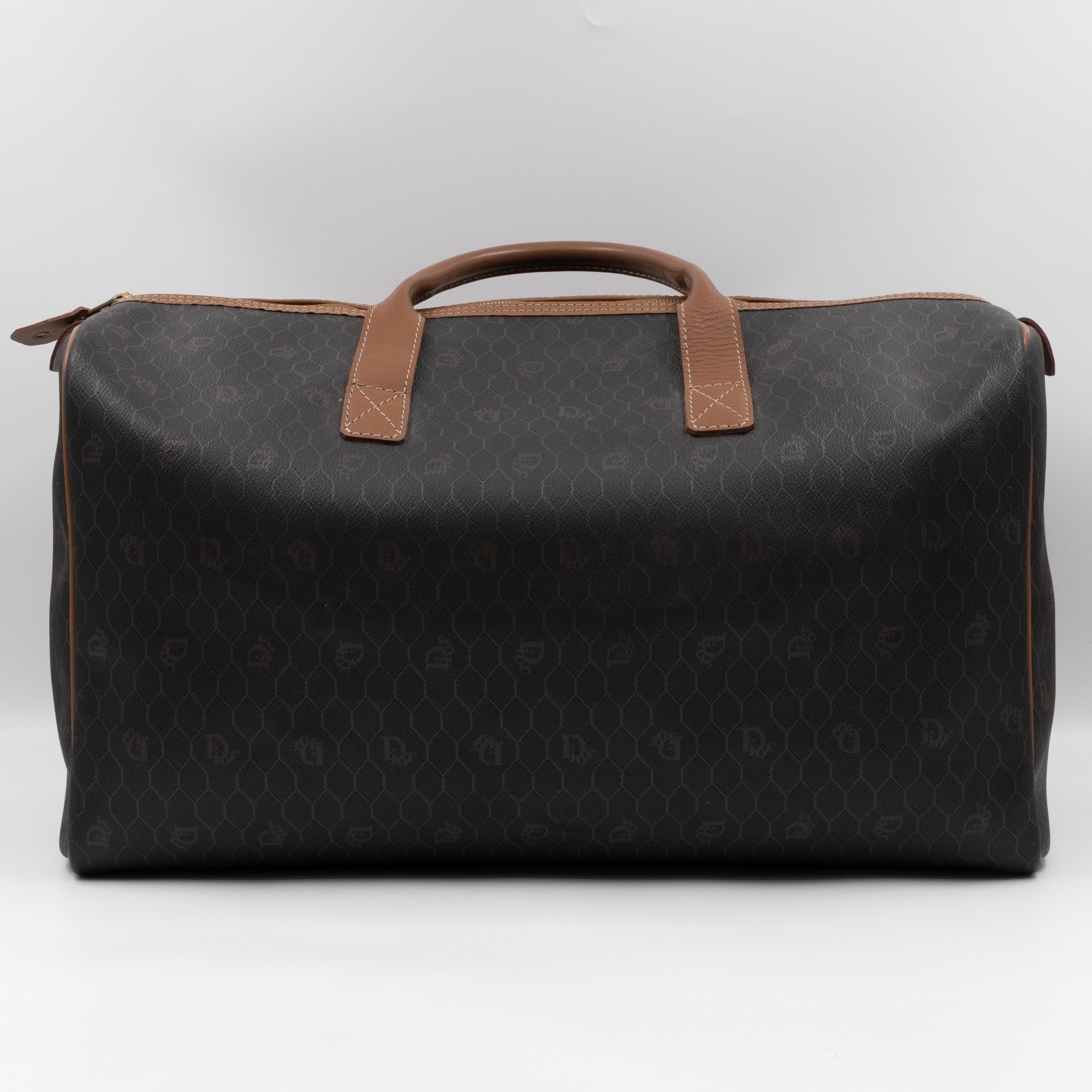 Boston Duffle Bag Brown Honeycomb