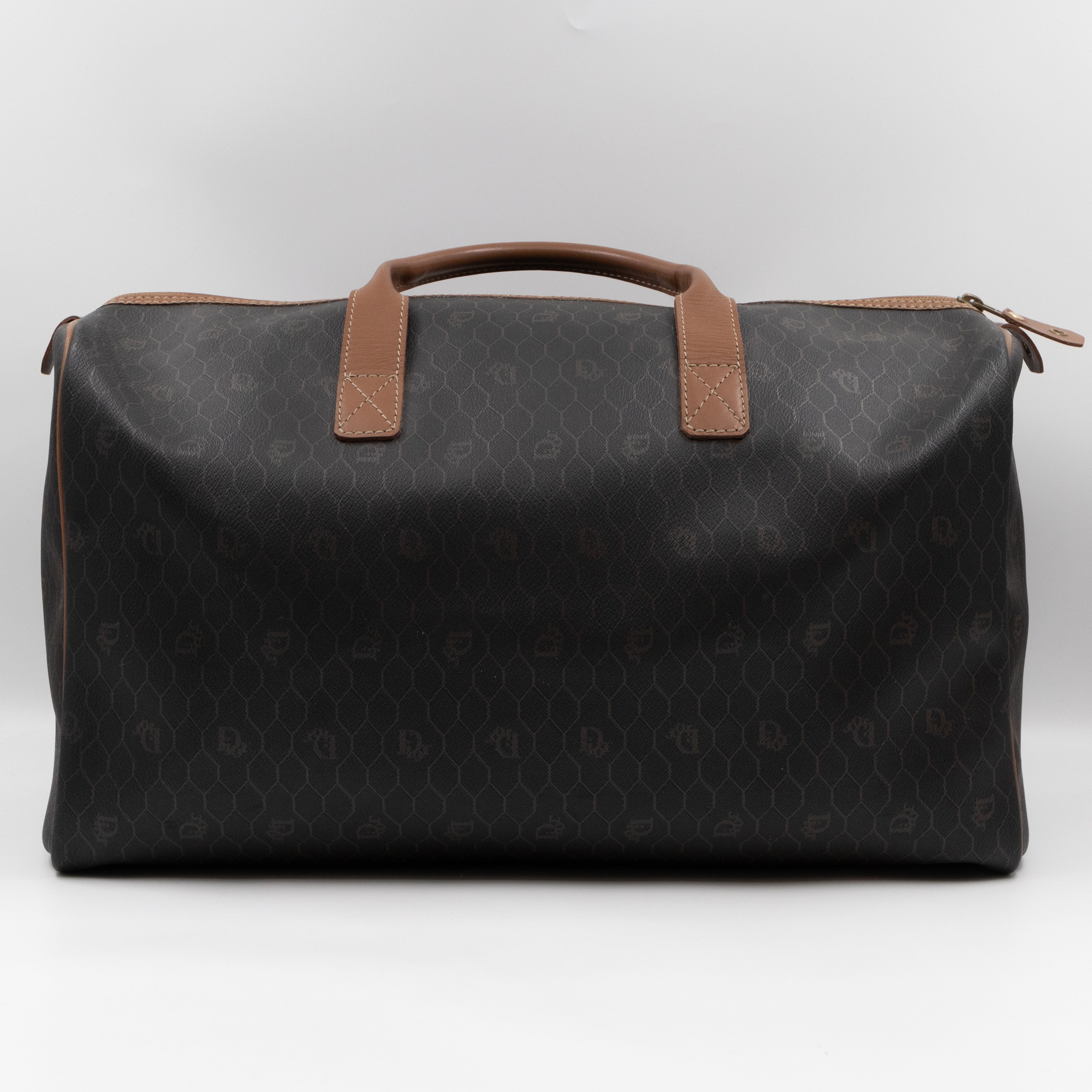 Boston Duffle Bag Brown Honeycomb