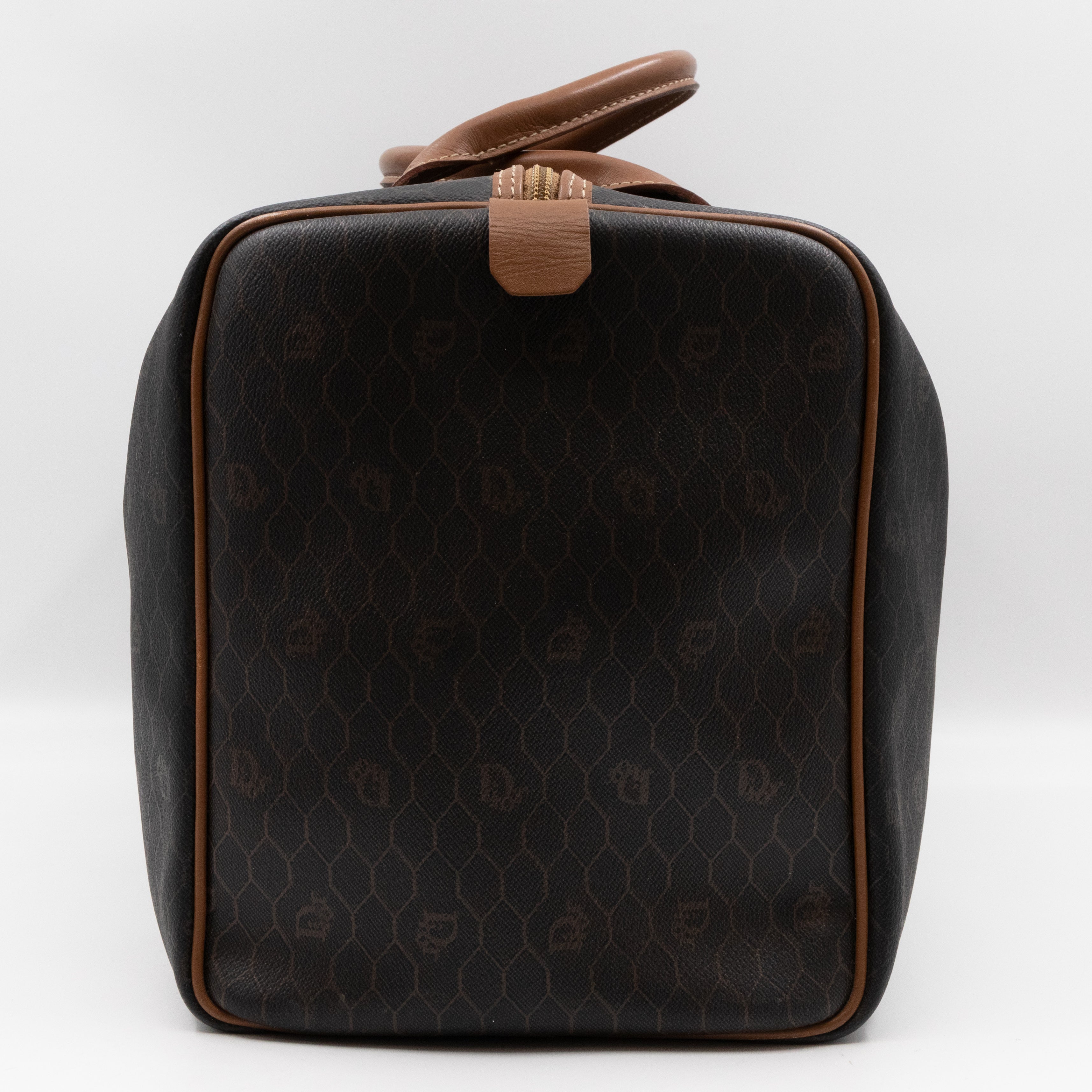 Boston Duffle Bag Brown Honeycomb