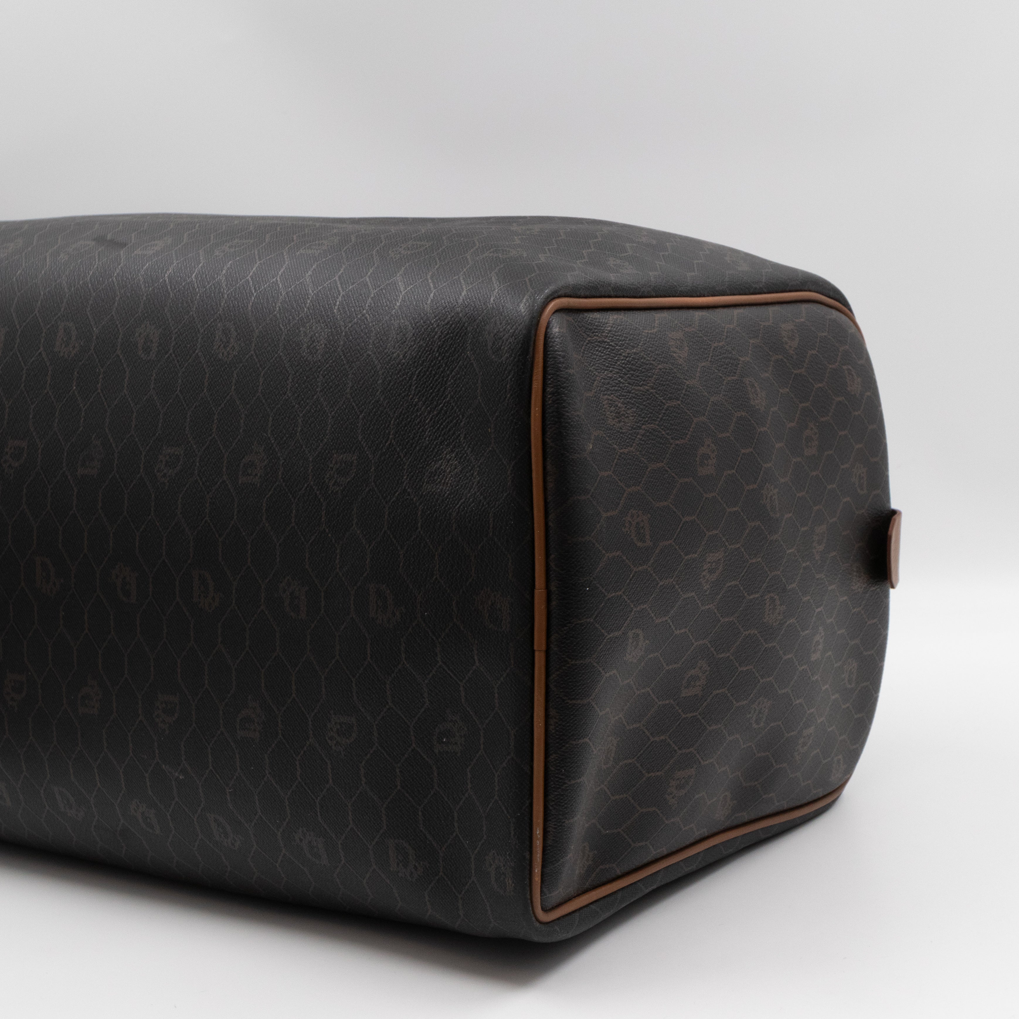 Boston Duffle Bag Brown Honeycomb