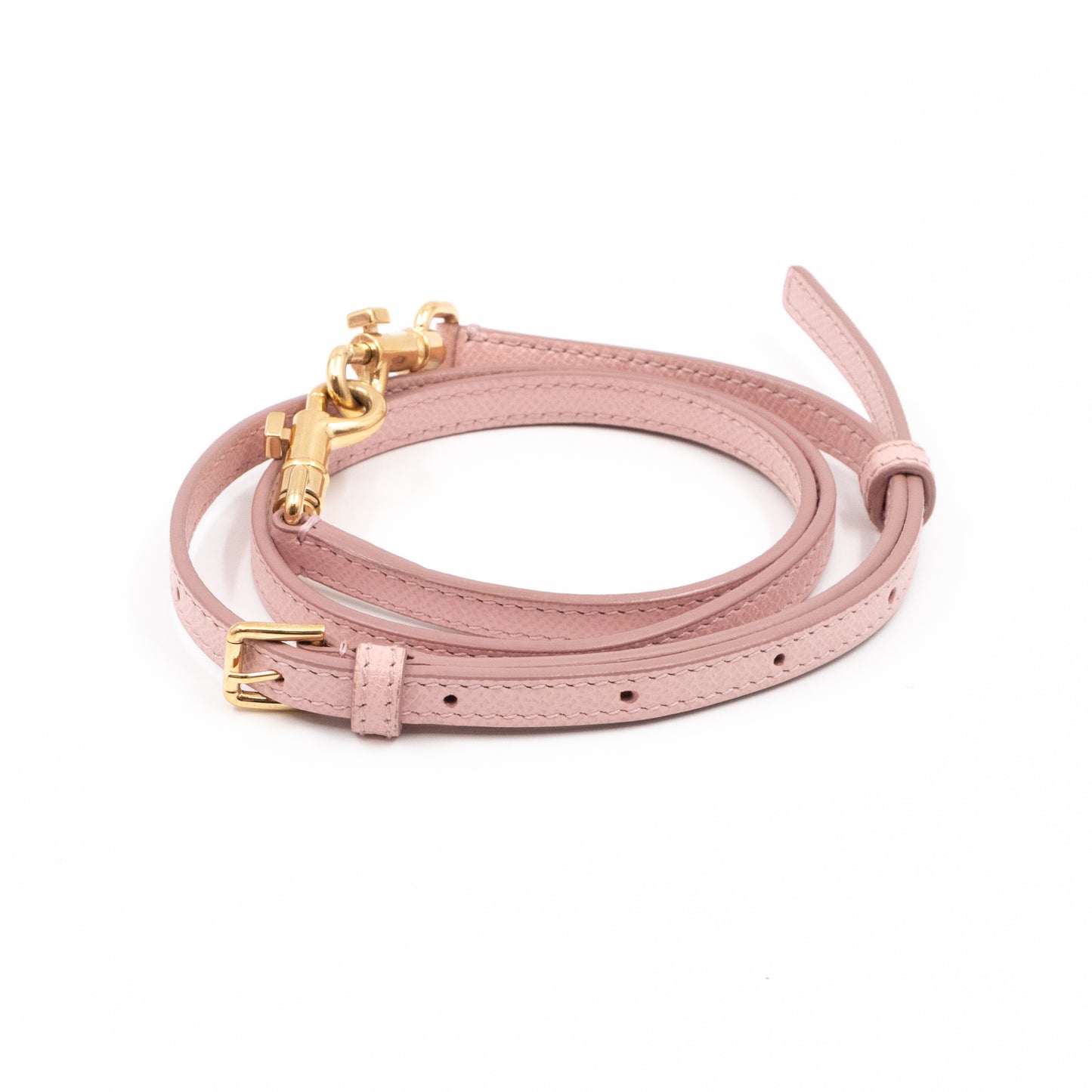 Sicily Small Dauphine Leather Light Pink
