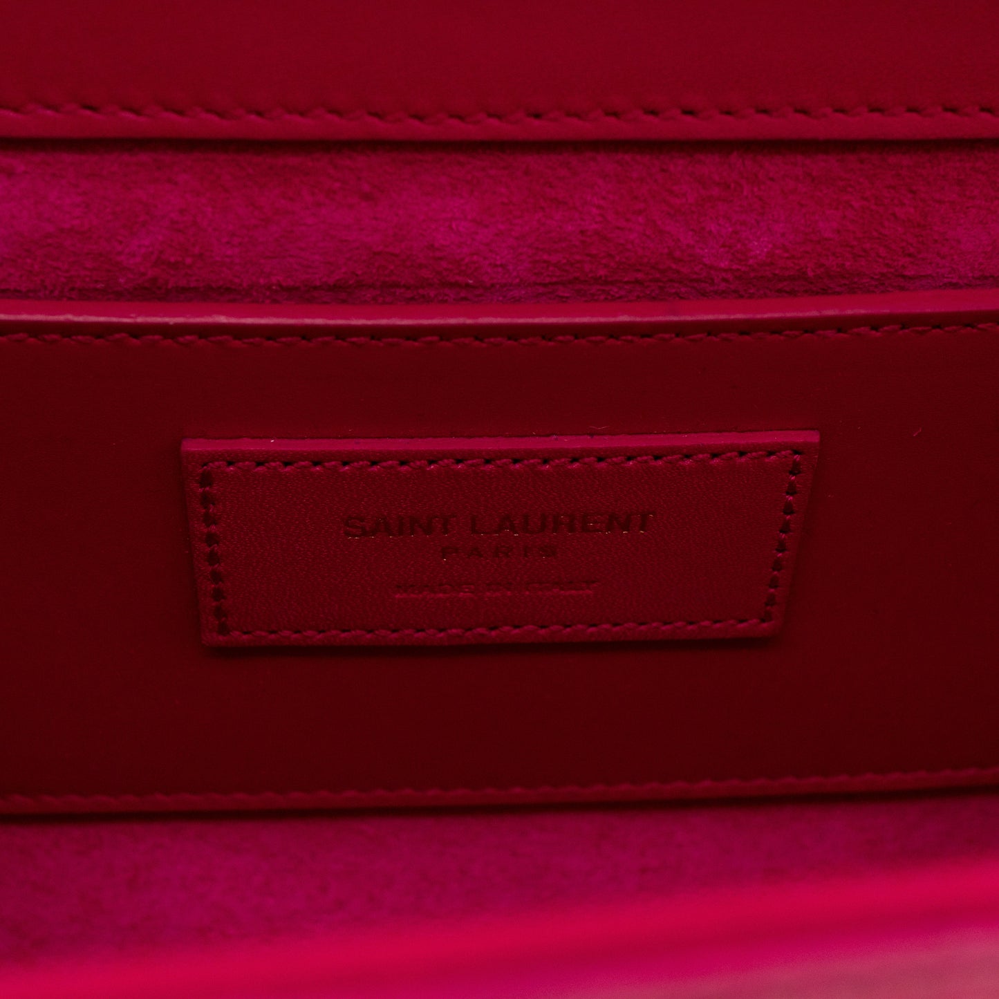 Kate Medium Tassel Pink Leather