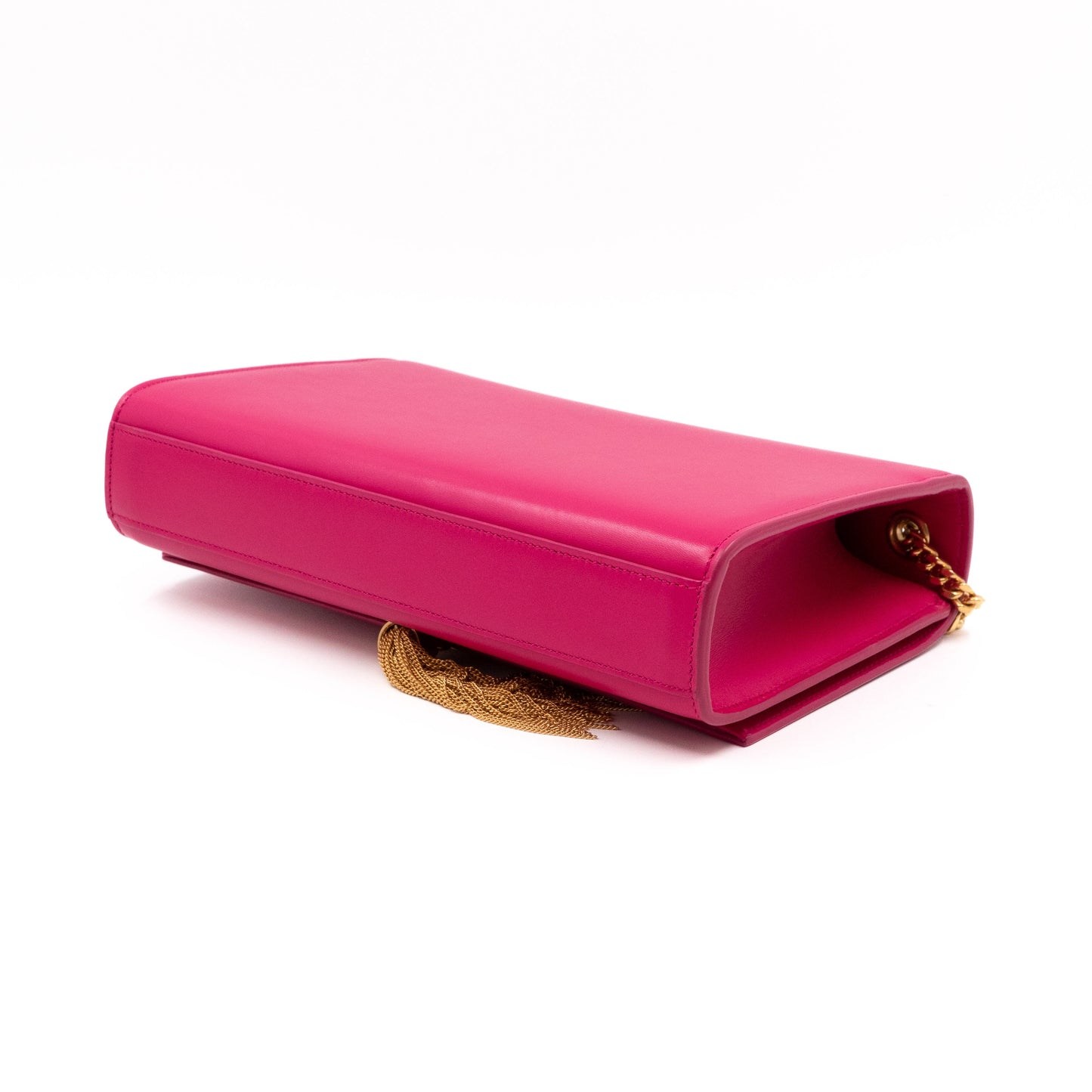 Kate Medium Tassel Pink Leather