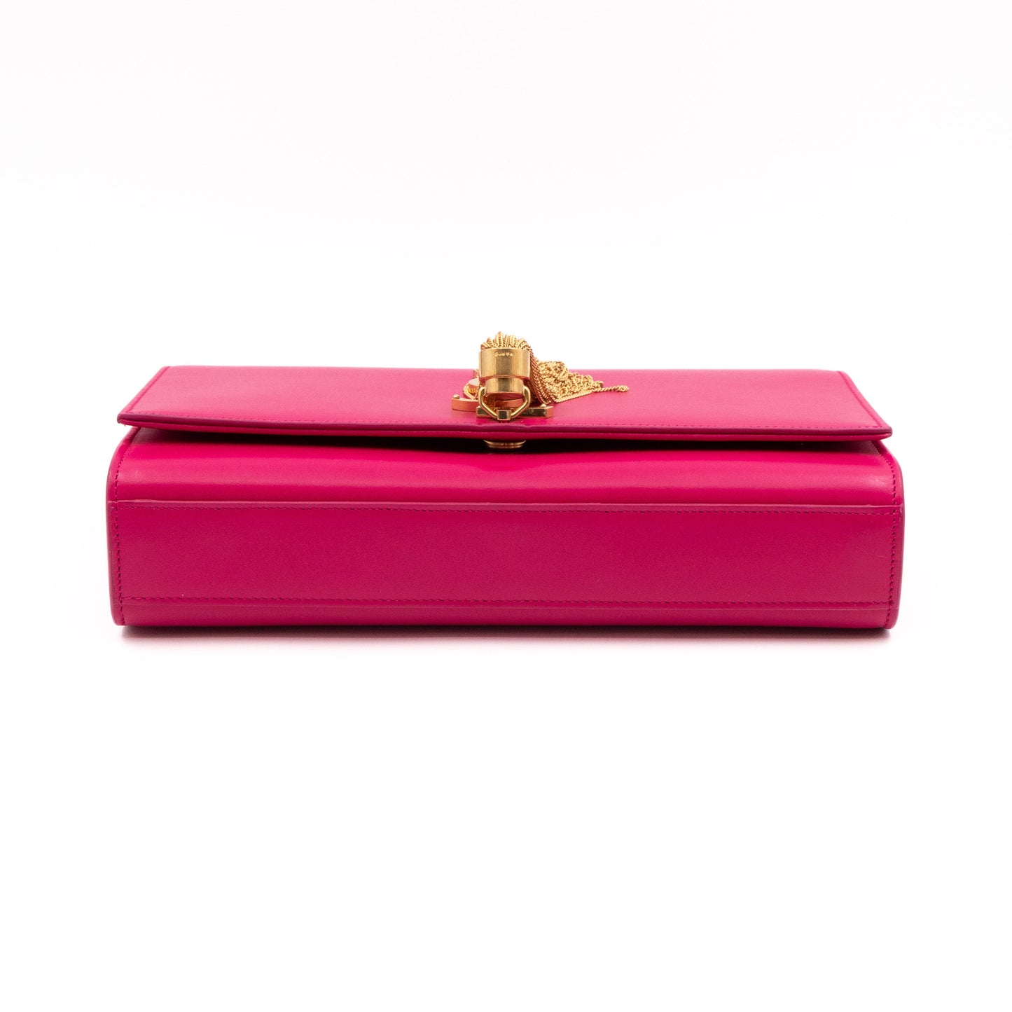 Kate Medium Tassel Pink Leather