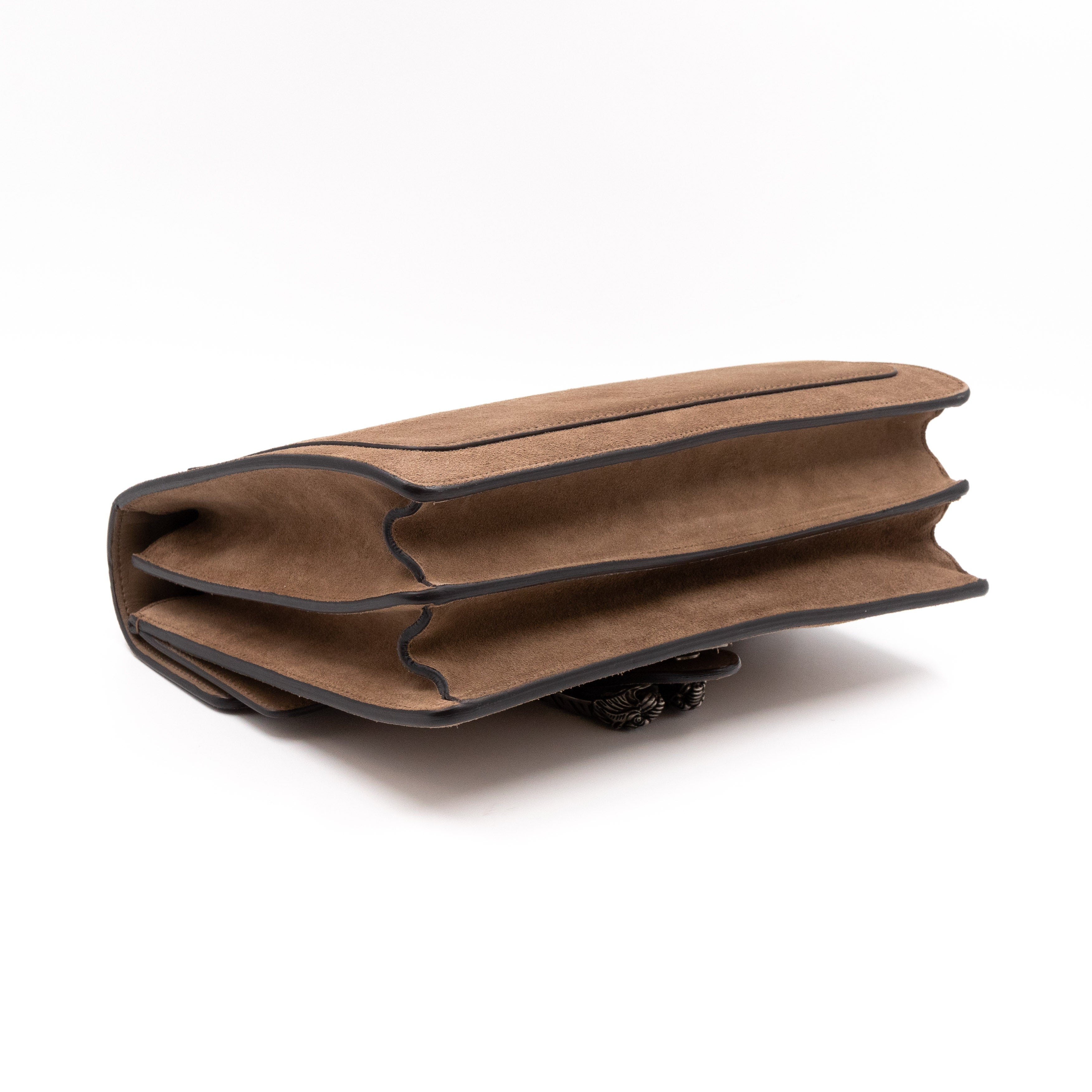 Dionysus Medium Beige Suede