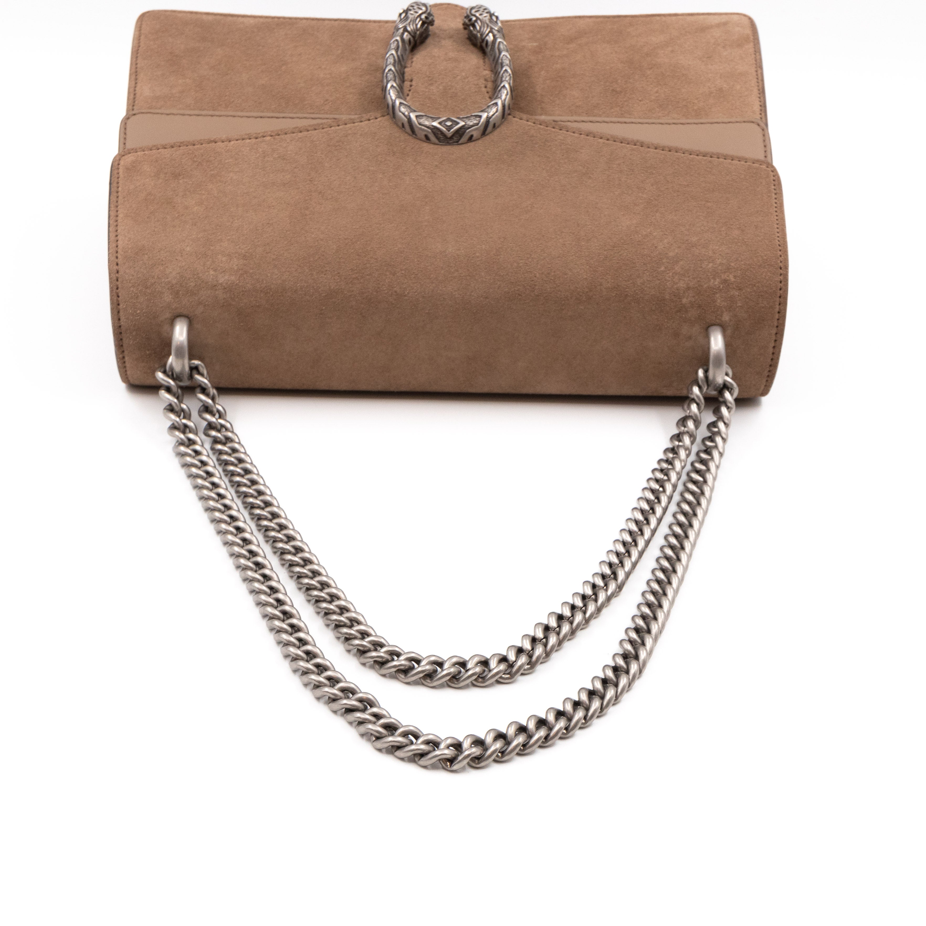 Dionysus Medium Beige Suede