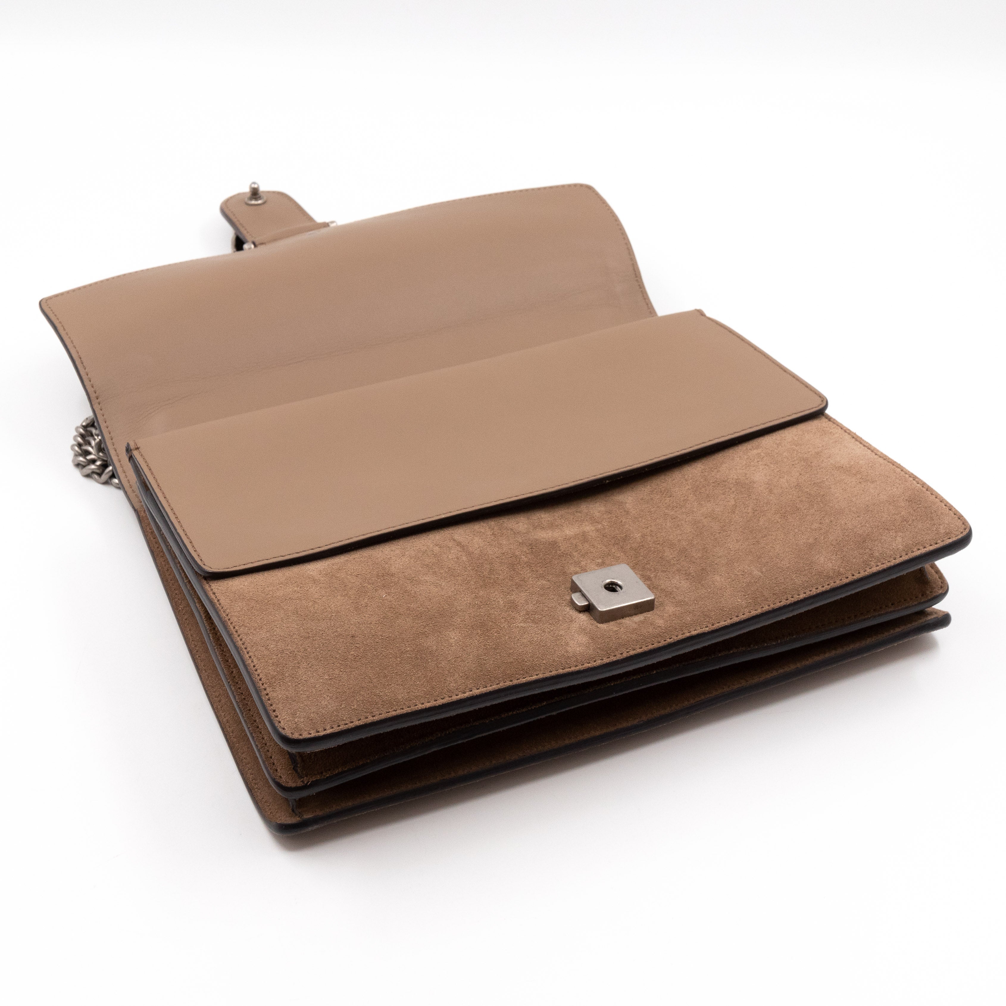 Dionysus Medium Beige Suede