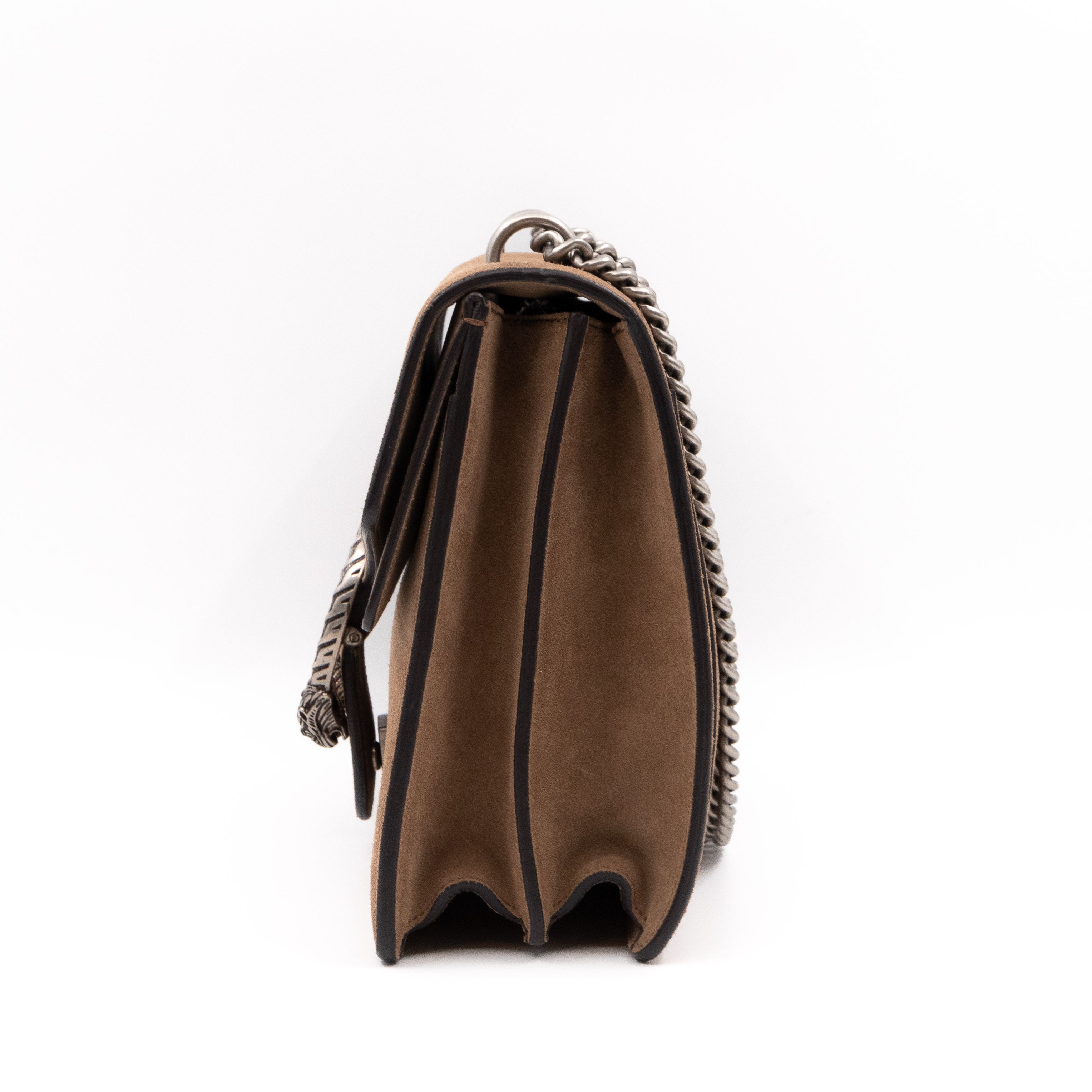 Dionysus Medium Beige Suede