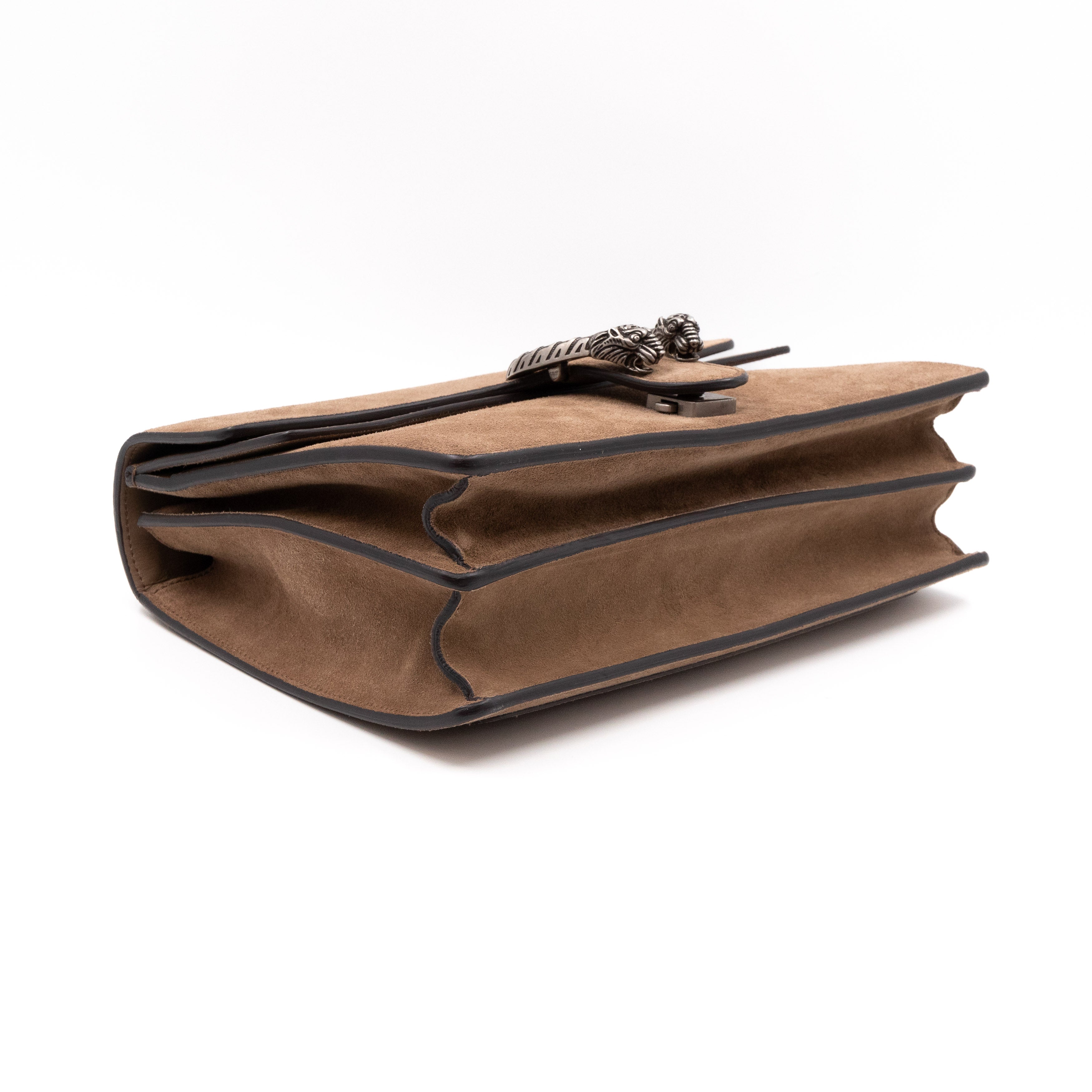 Dionysus Medium Beige Suede