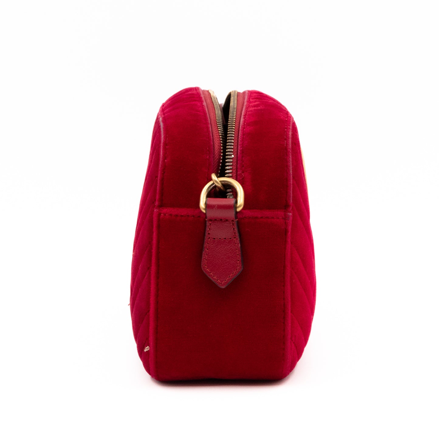 GG Marmont Mini Red Velvet