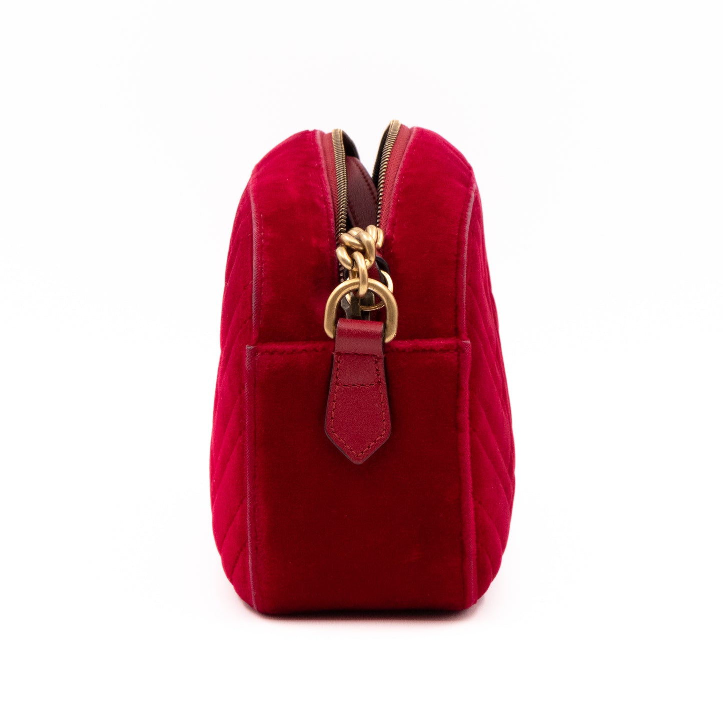 GG Marmont Mini Red Velvet