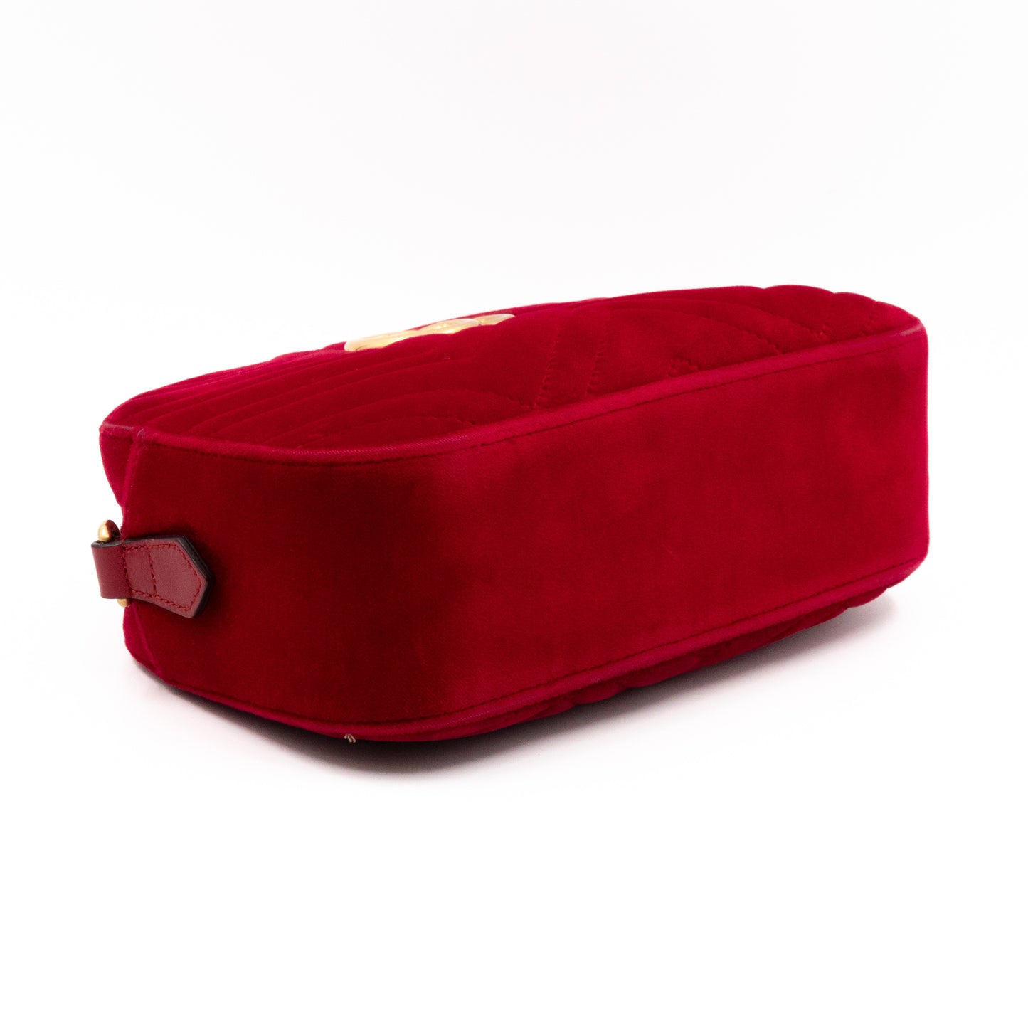 GG Marmont Mini Red Velvet