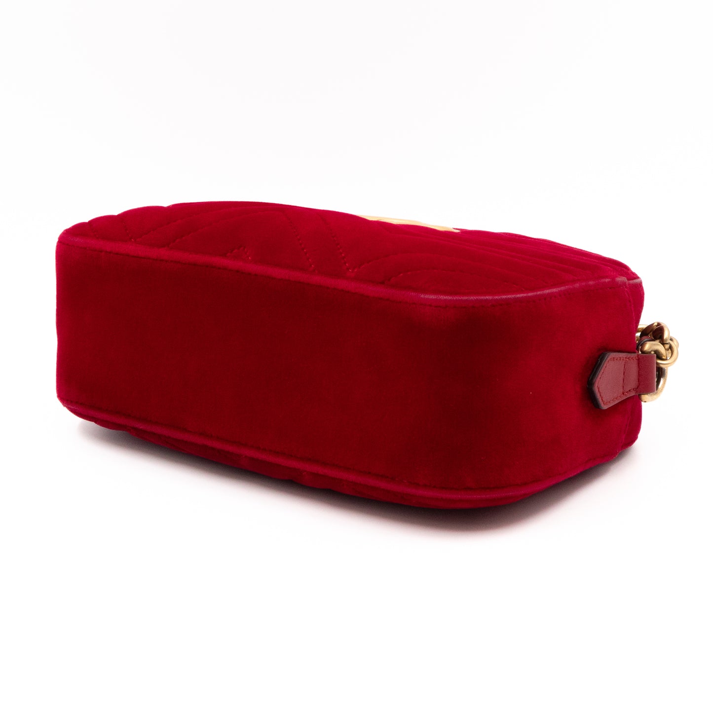 GG Marmont Mini Red Velvet