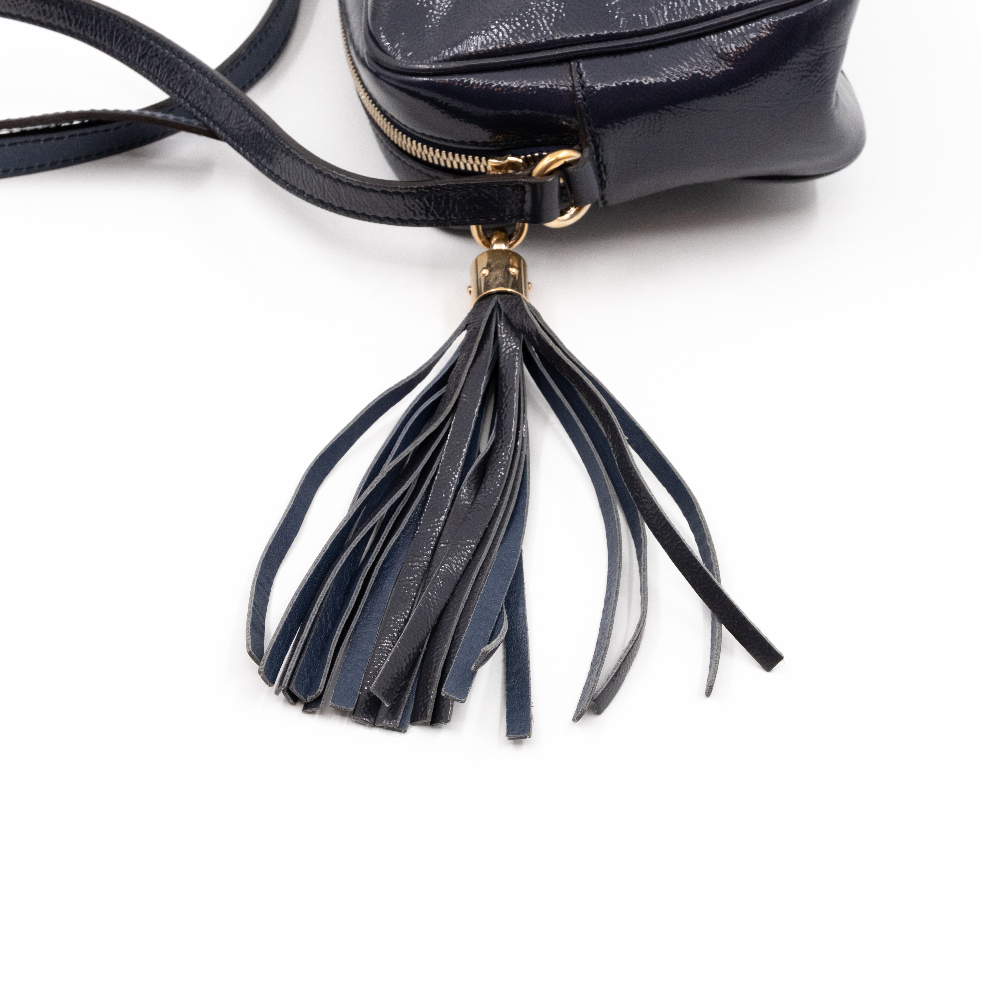 Disco Soho Blue Patent Leather