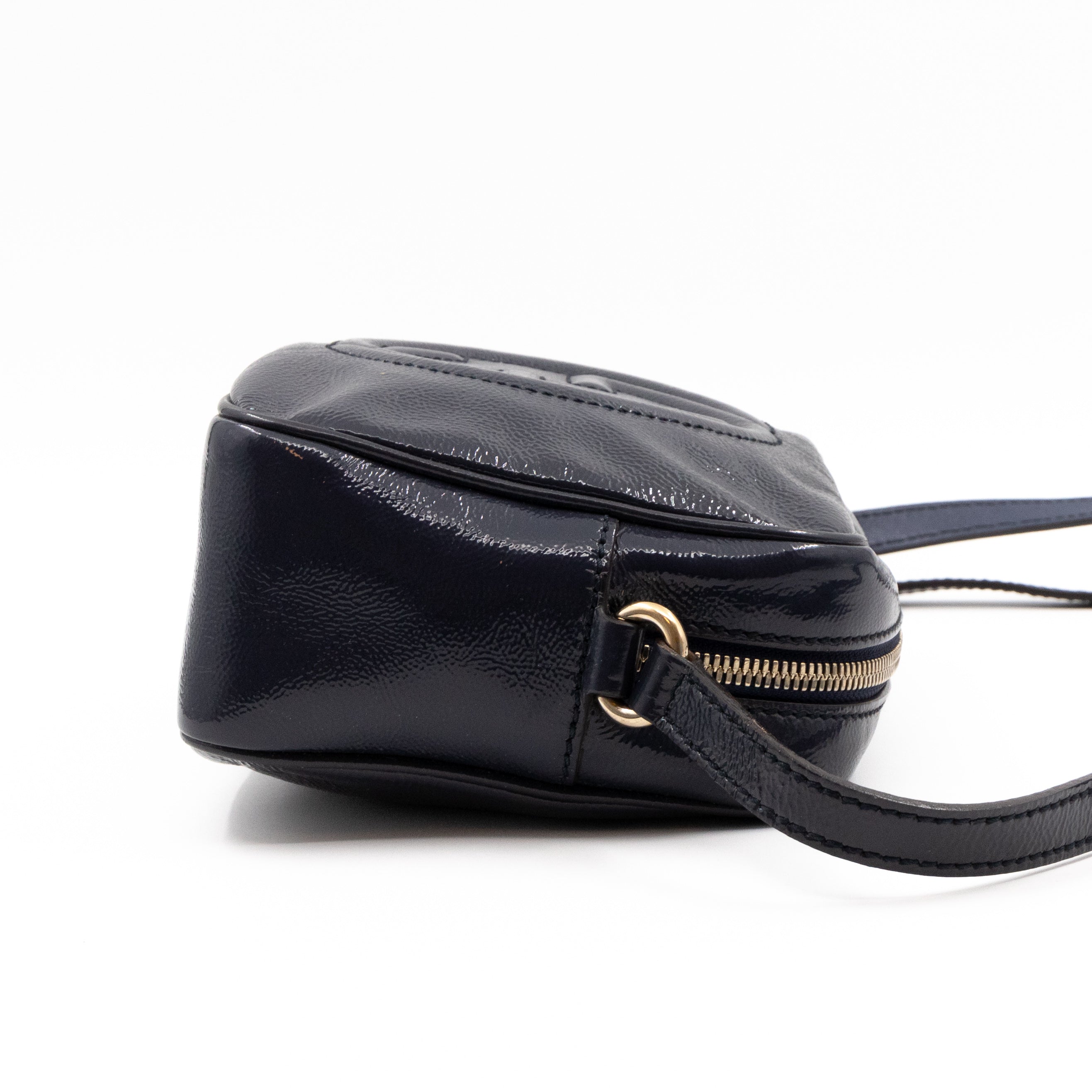 Disco Soho Blue Patent Leather