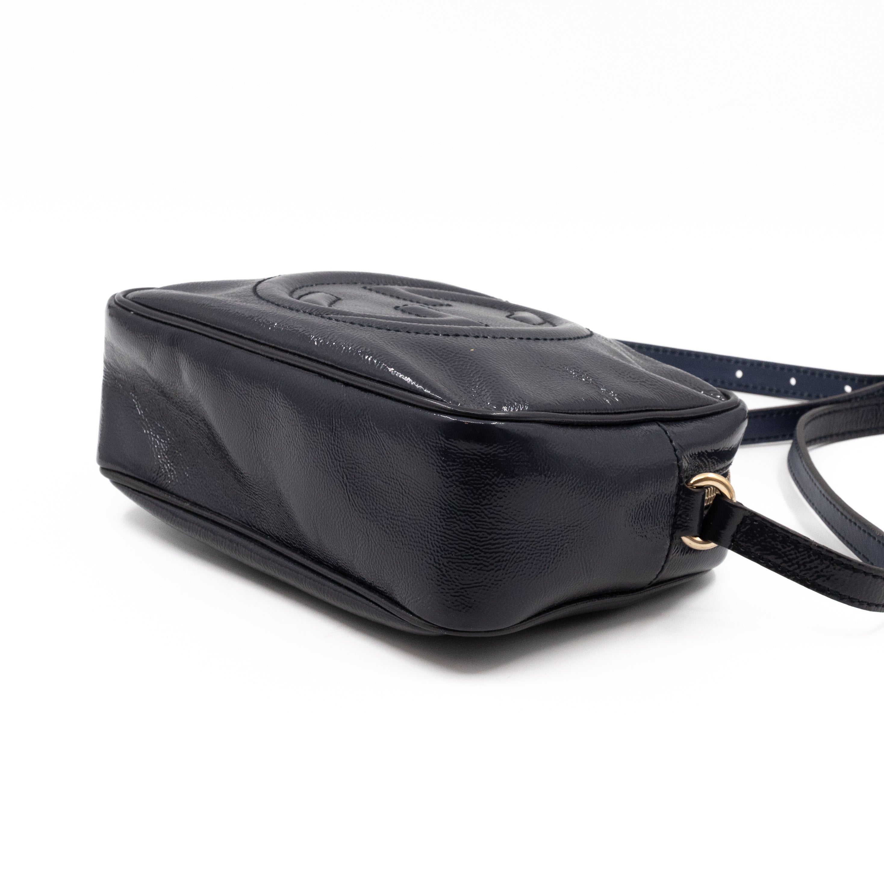 Disco Soho Blue Patent Leather