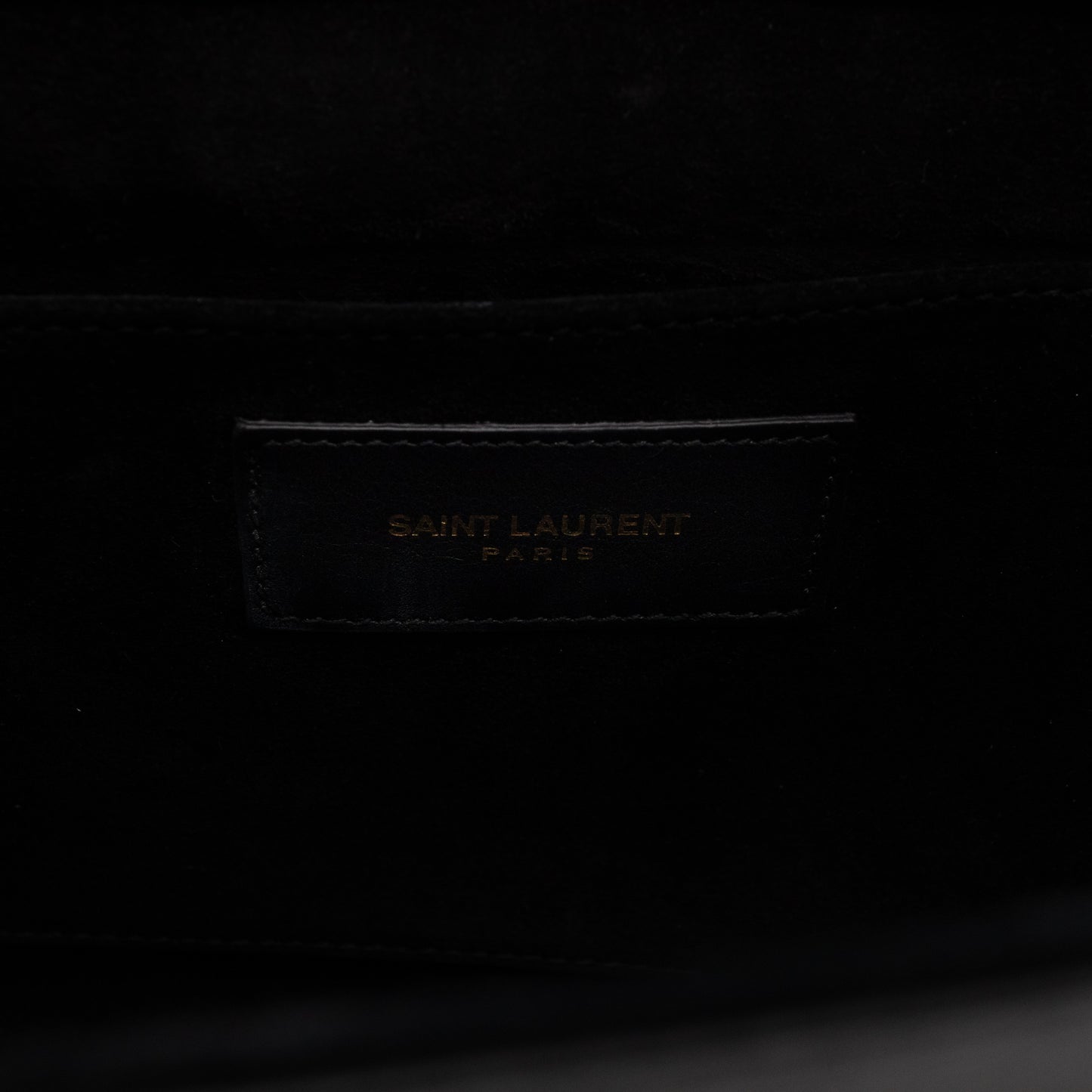 Chyc Clutch Black Leather