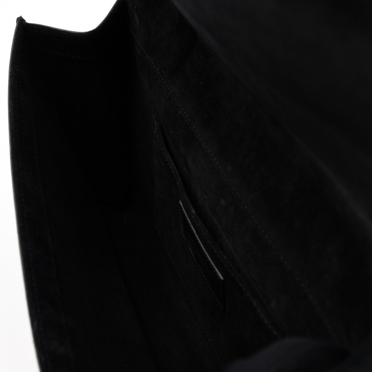 Chyc Clutch Black Leather
