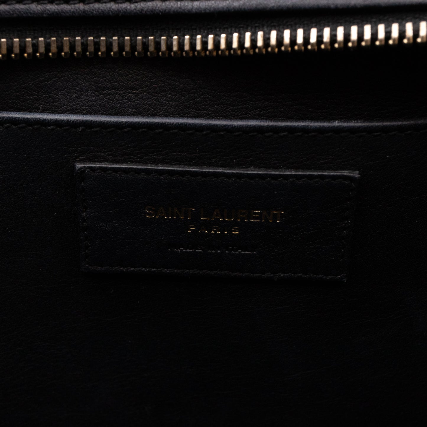 Small Cabas Chyc Black Leather