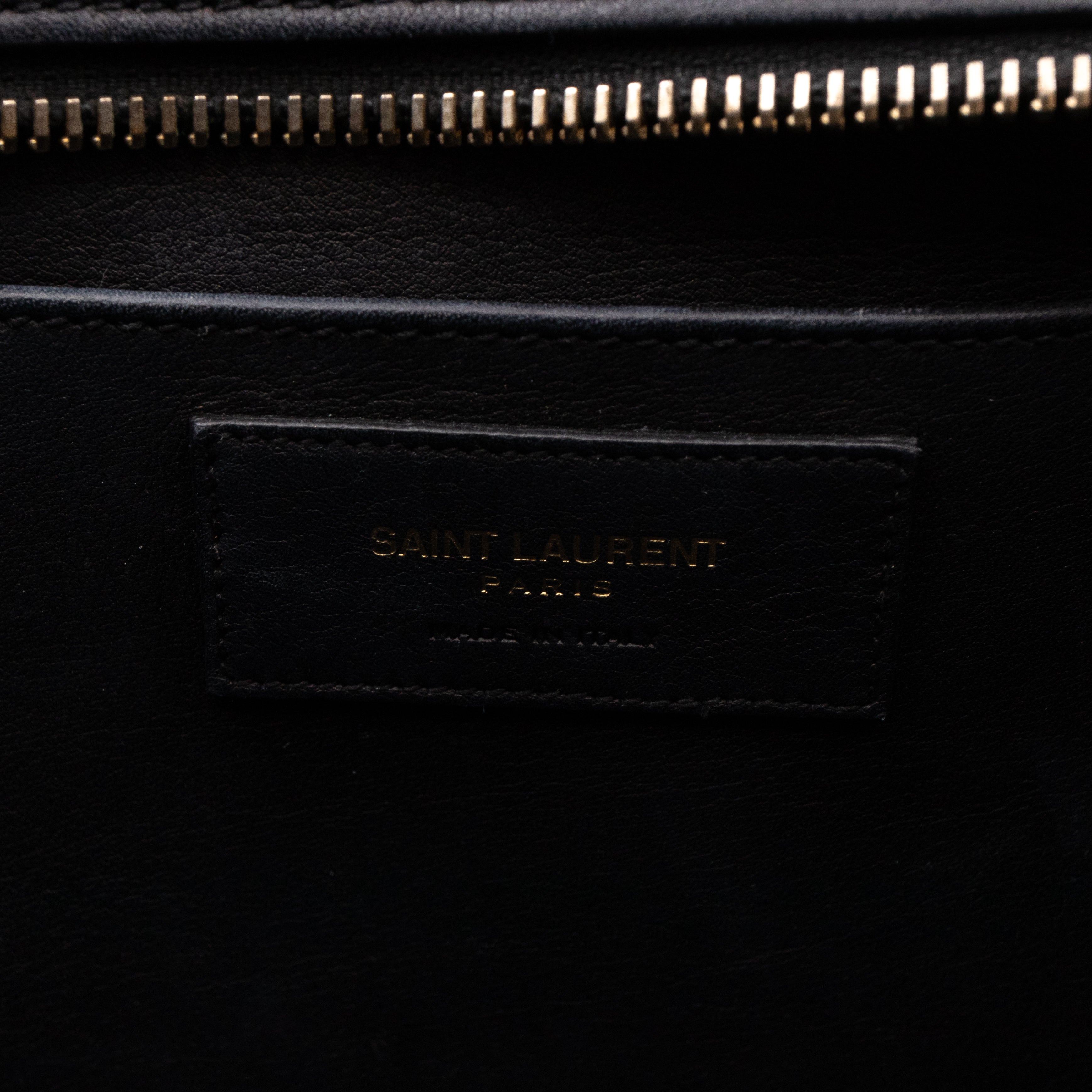 Small Cabas Chyc Black Leather