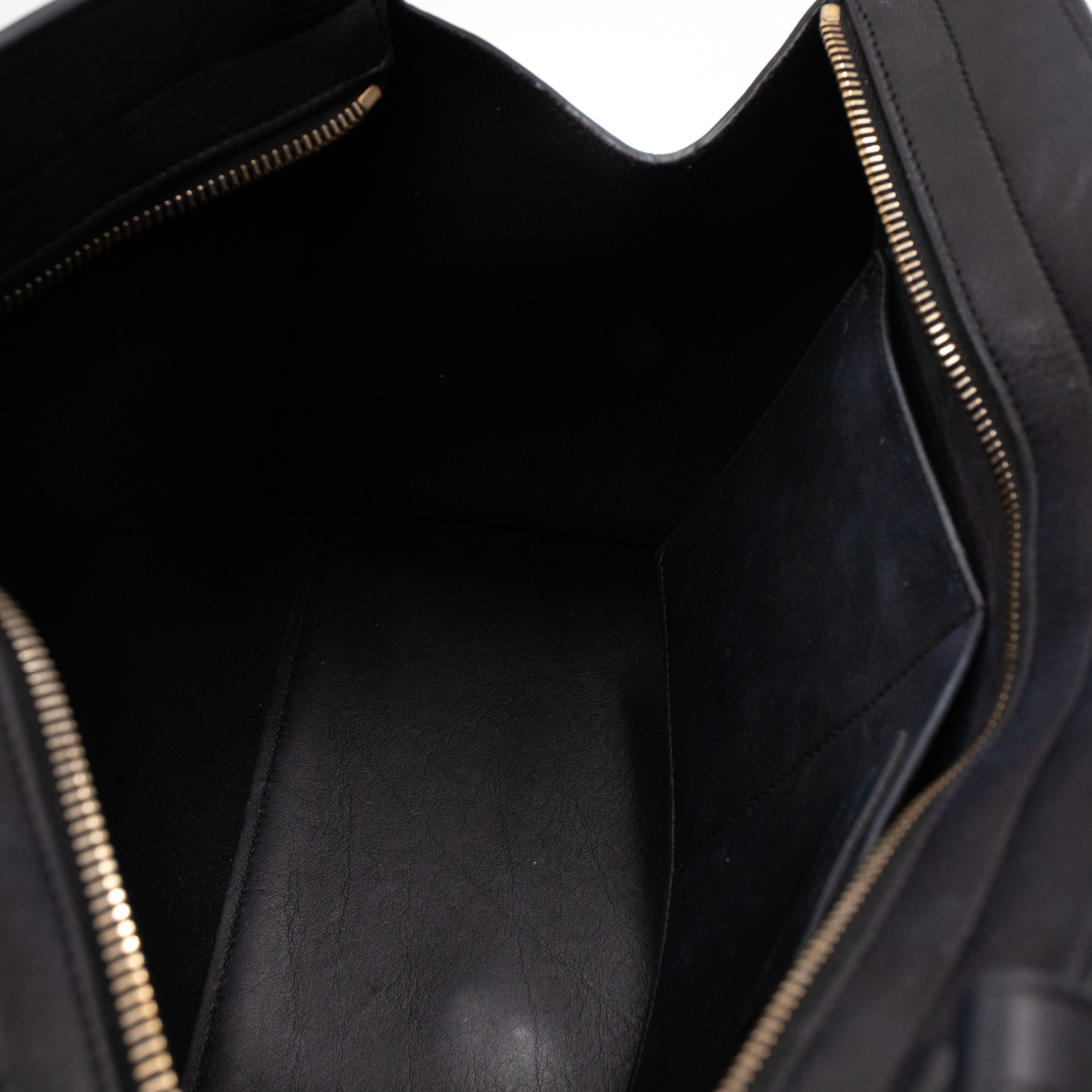 Small Cabas Chyc Black Leather