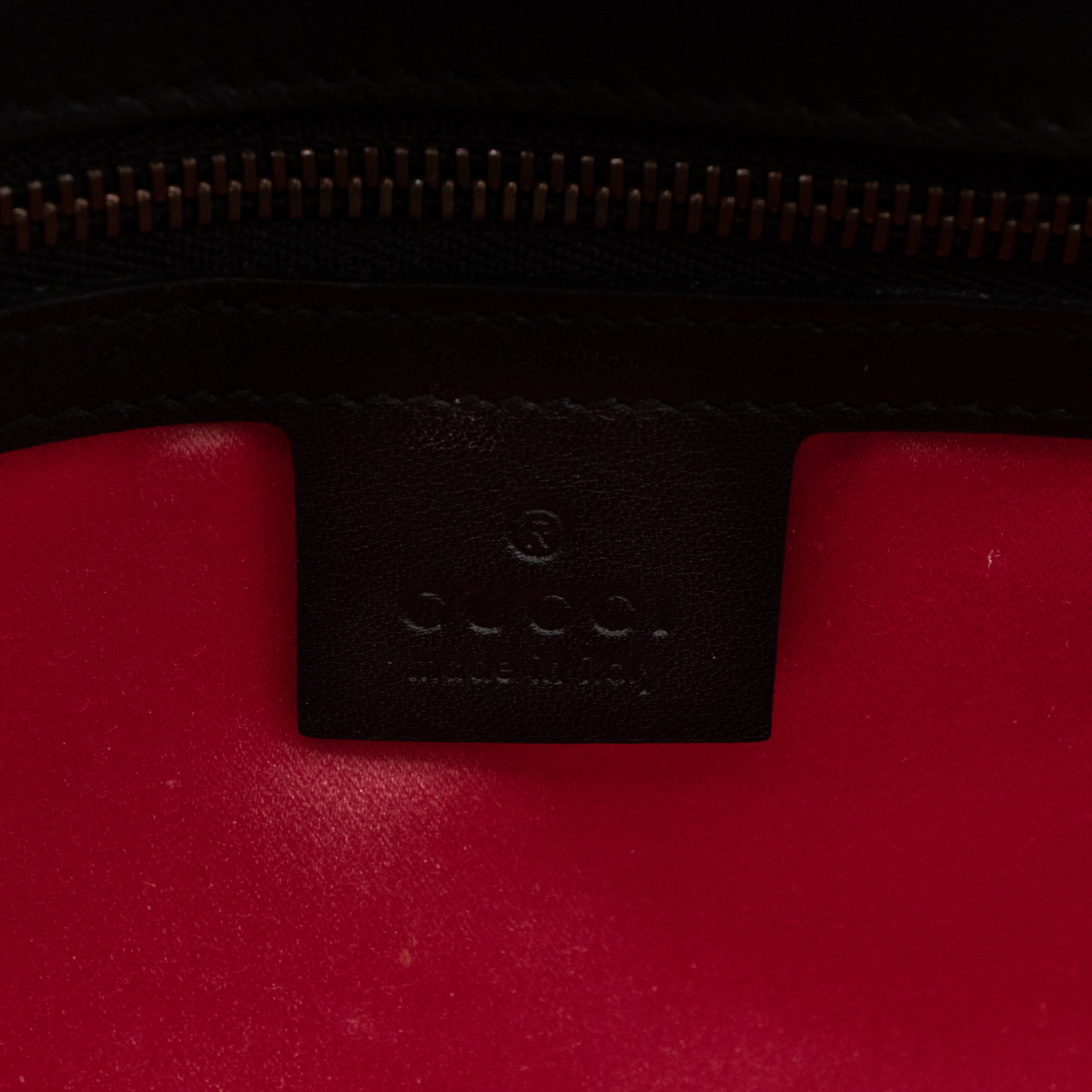 GG Marmont Small Black Velvet