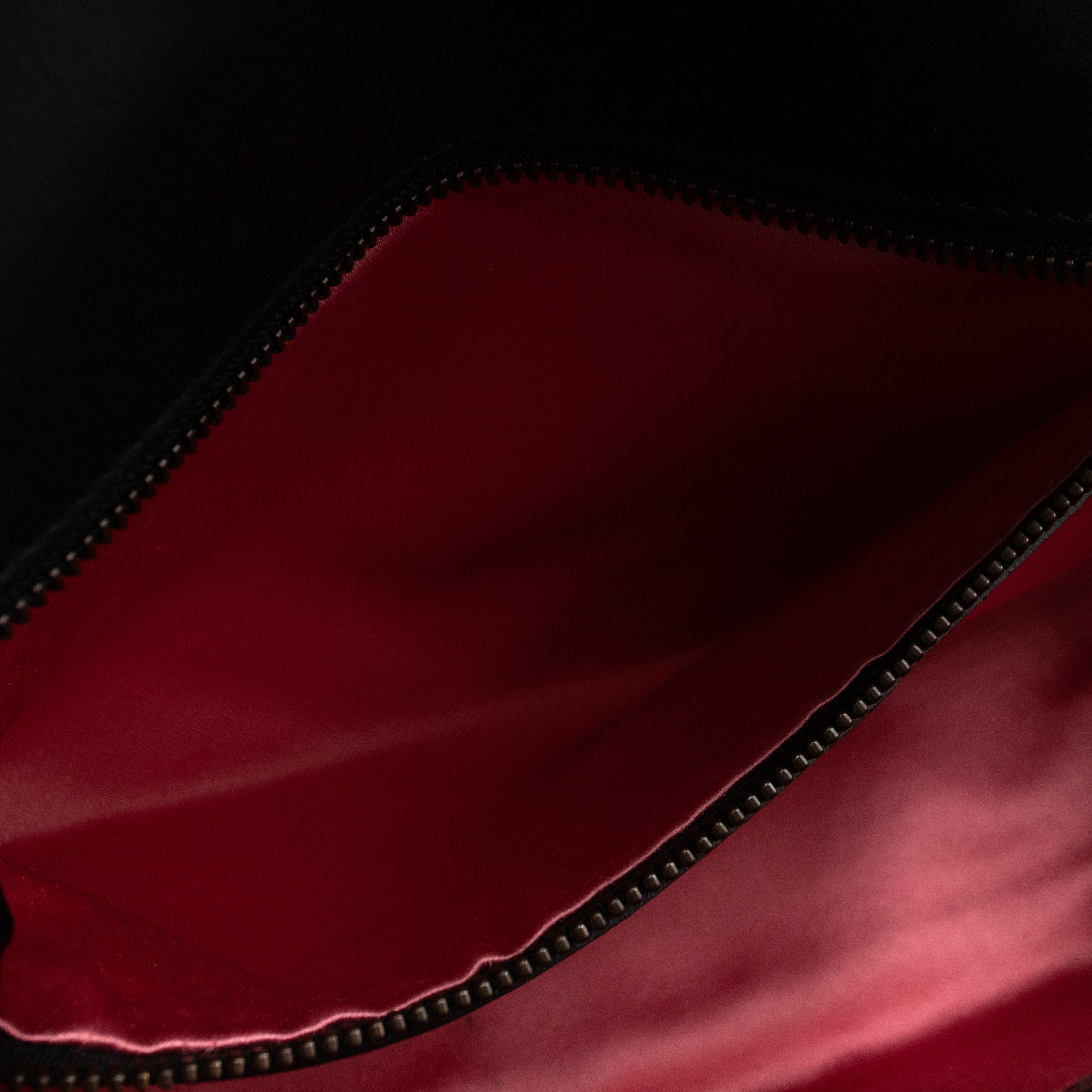 GG Marmont Small Black Velvet