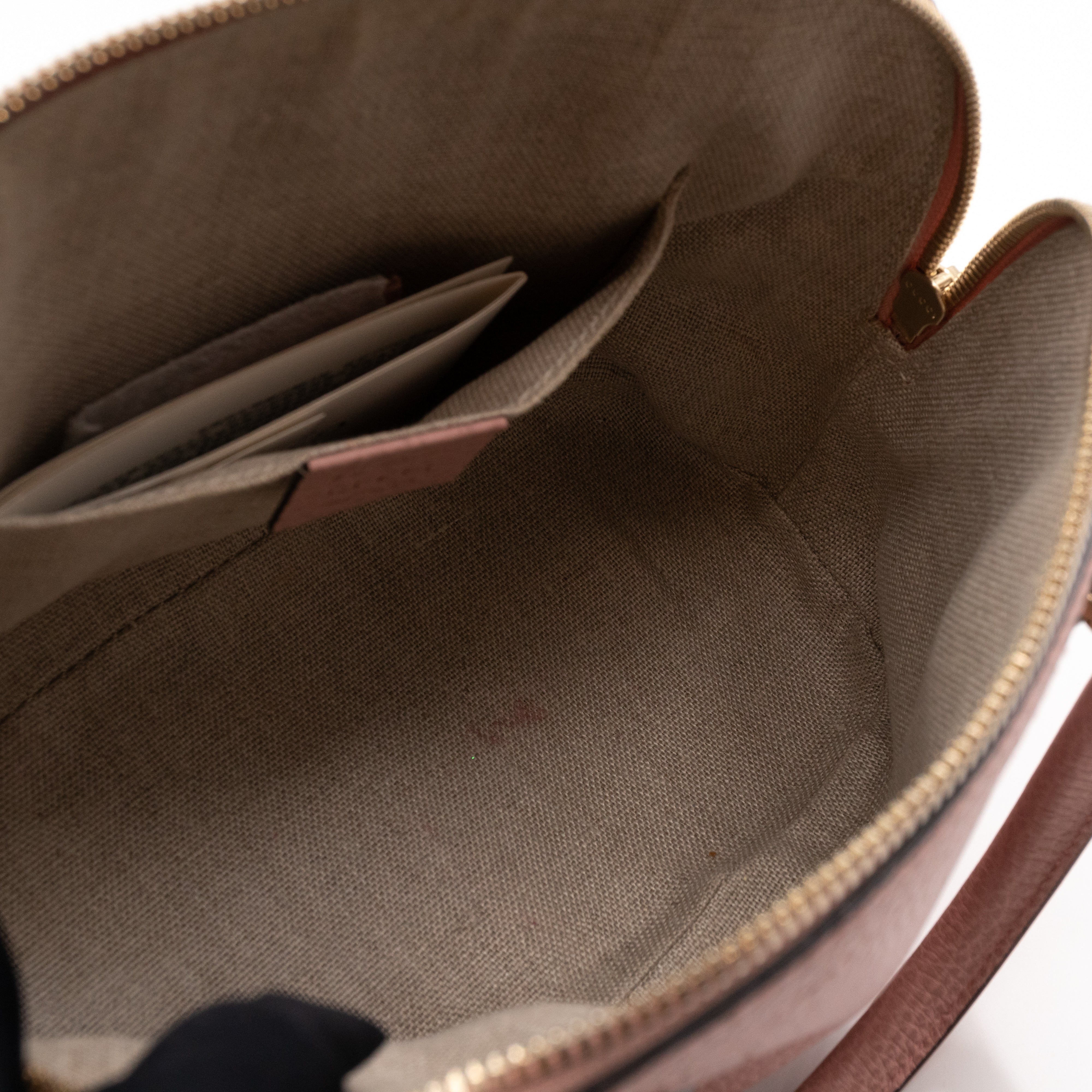 Dome Small Pink Leather