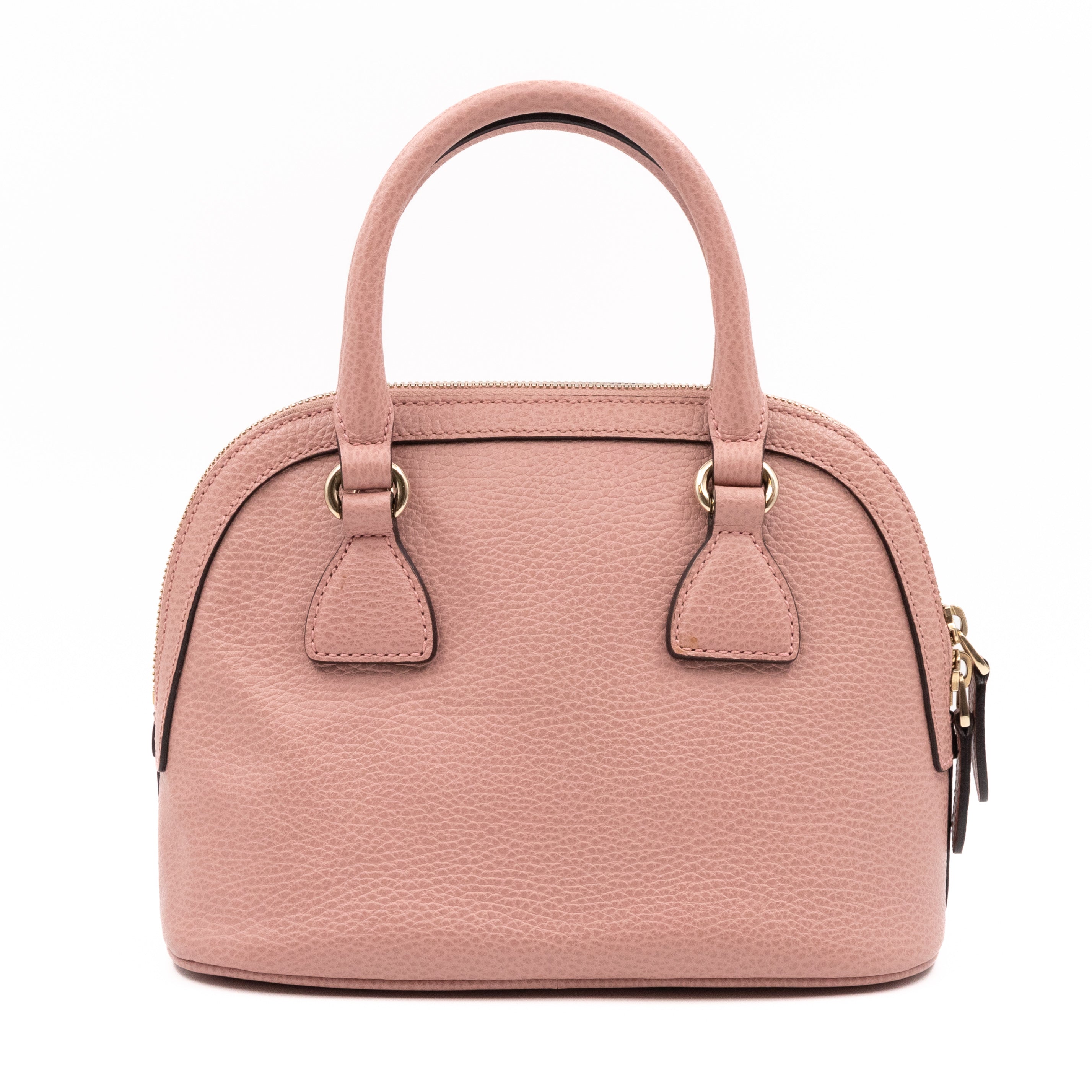Dome Small Pink Leather