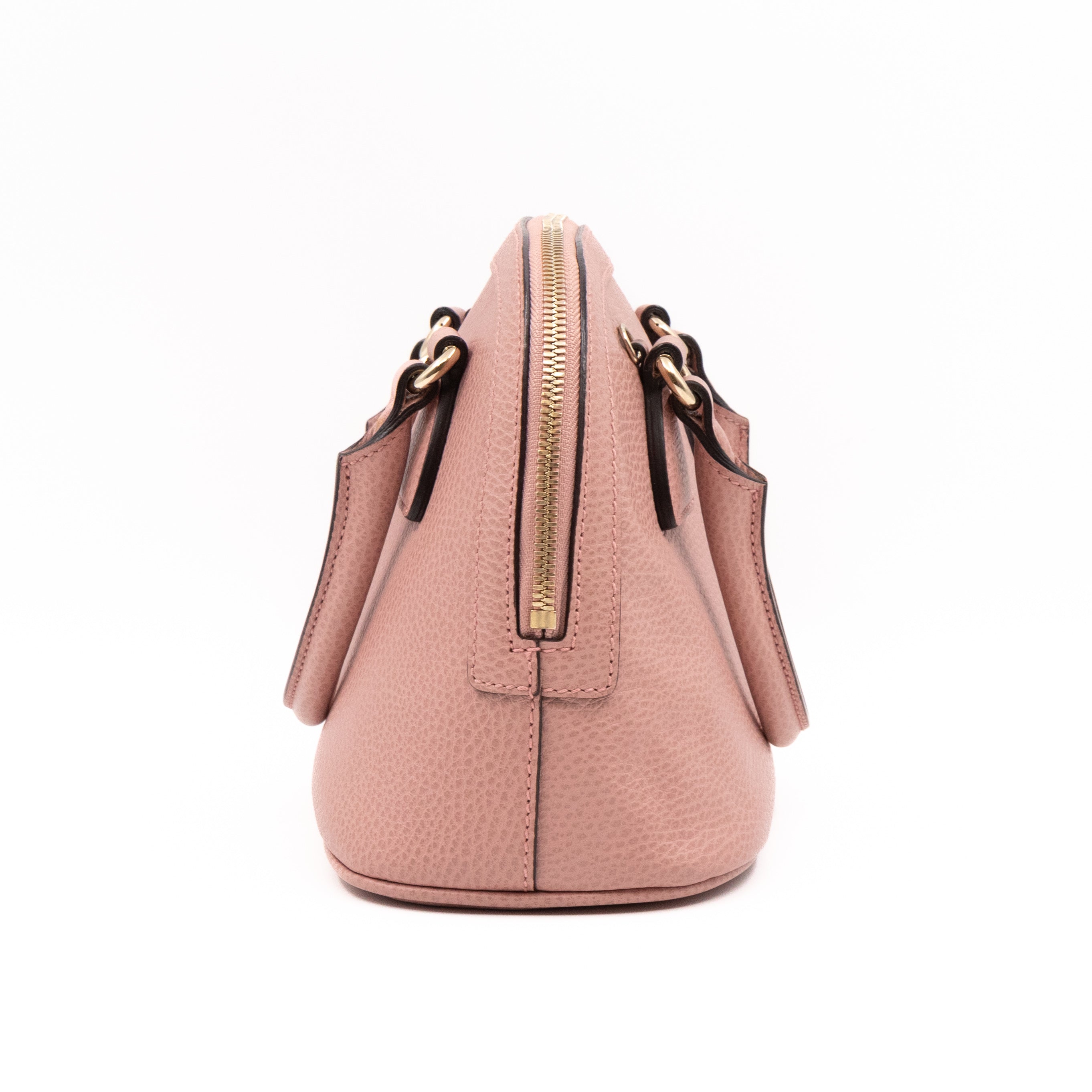 Dome Small Pink Leather