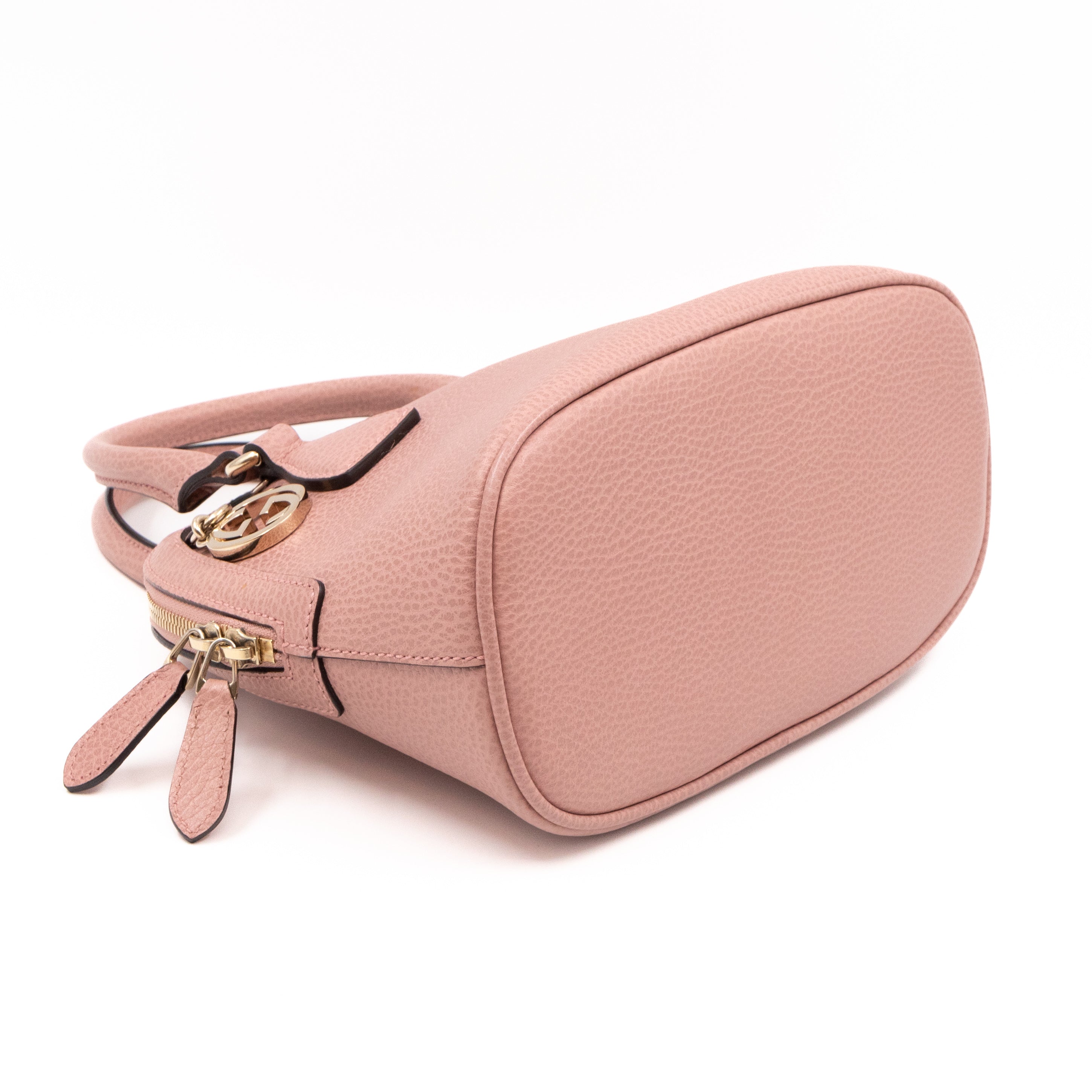 Dome Small Pink Leather