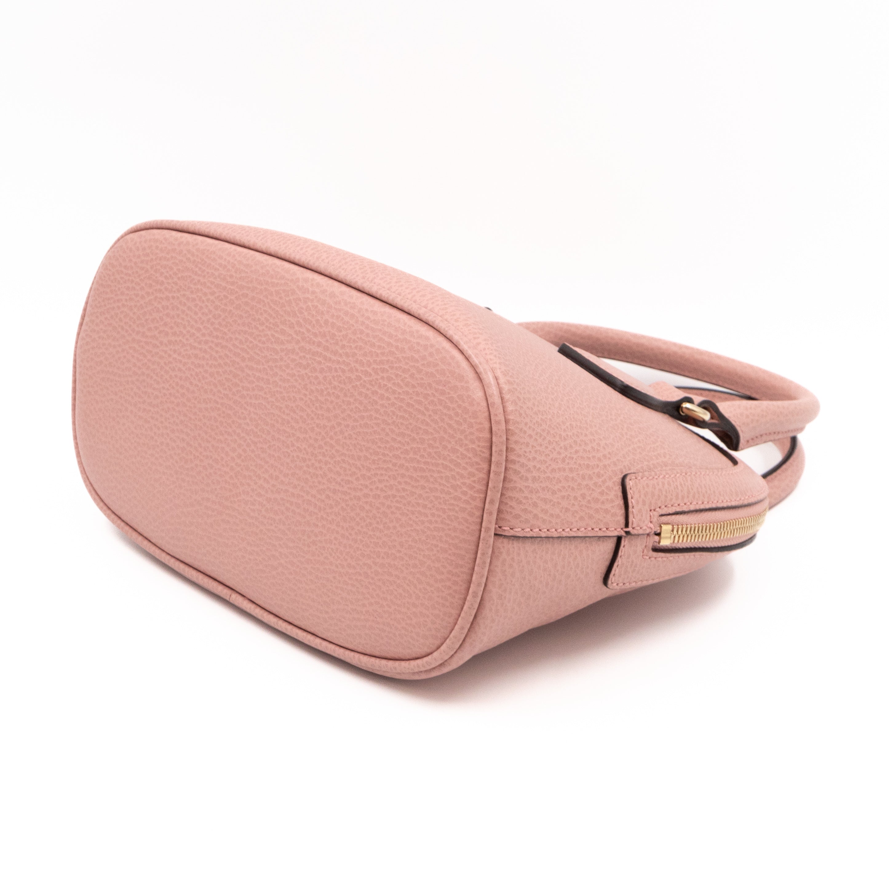 Dome Small Pink Leather