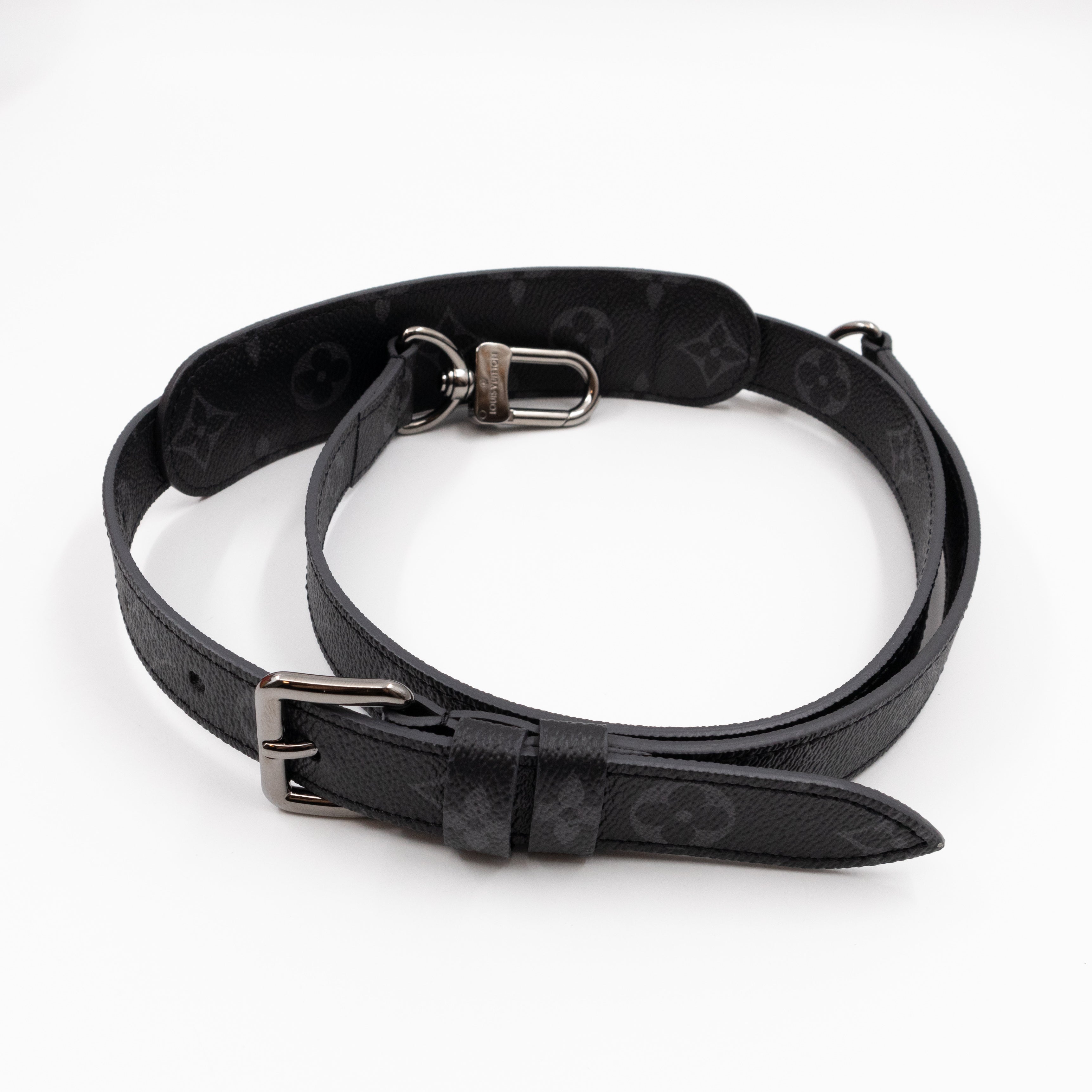 Keepall 45 Bandouliere LV x YK Monogram Eclipse Reverse Pumpkin