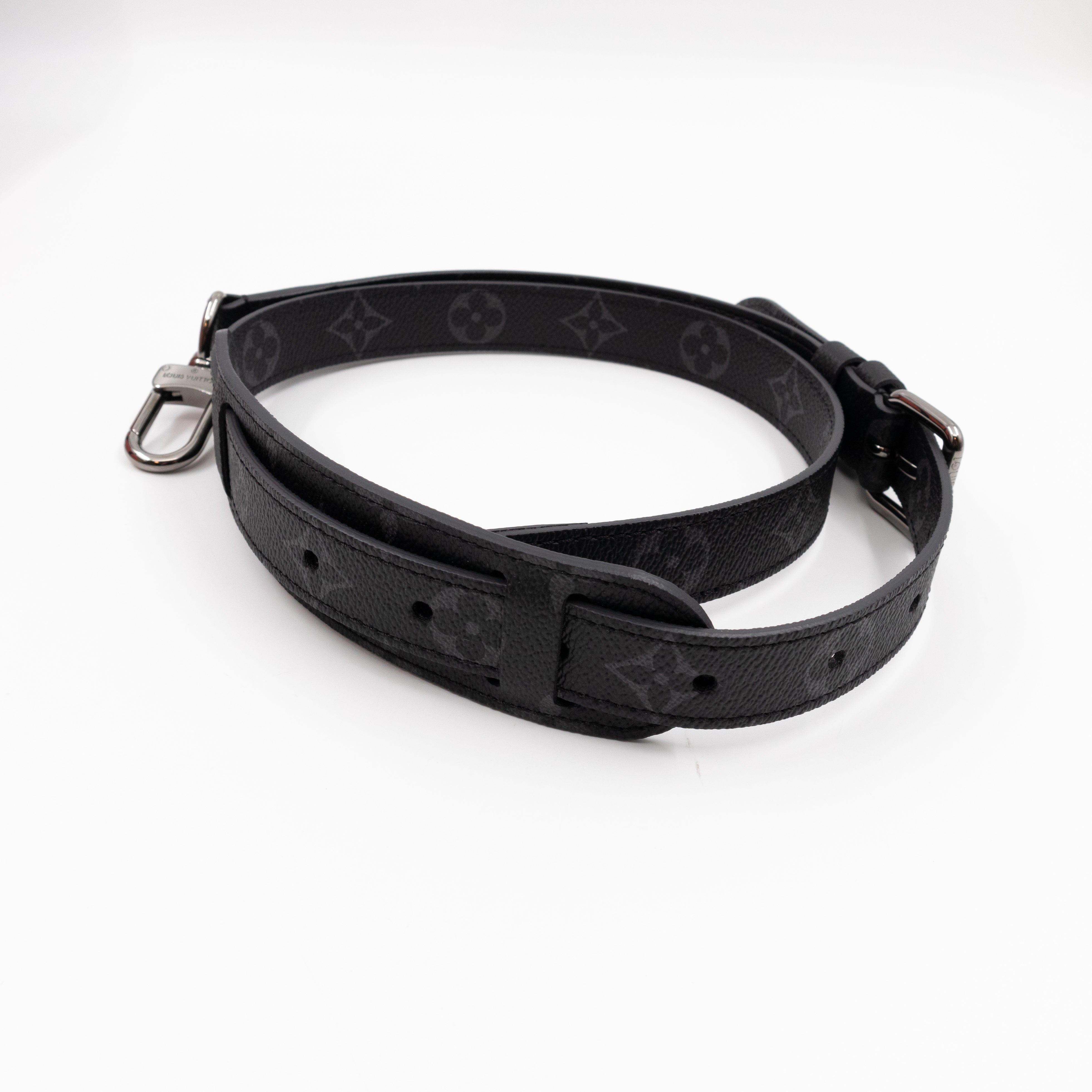 Keepall 45 Bandouliere LV x YK Monogram Eclipse Reverse Pumpkin