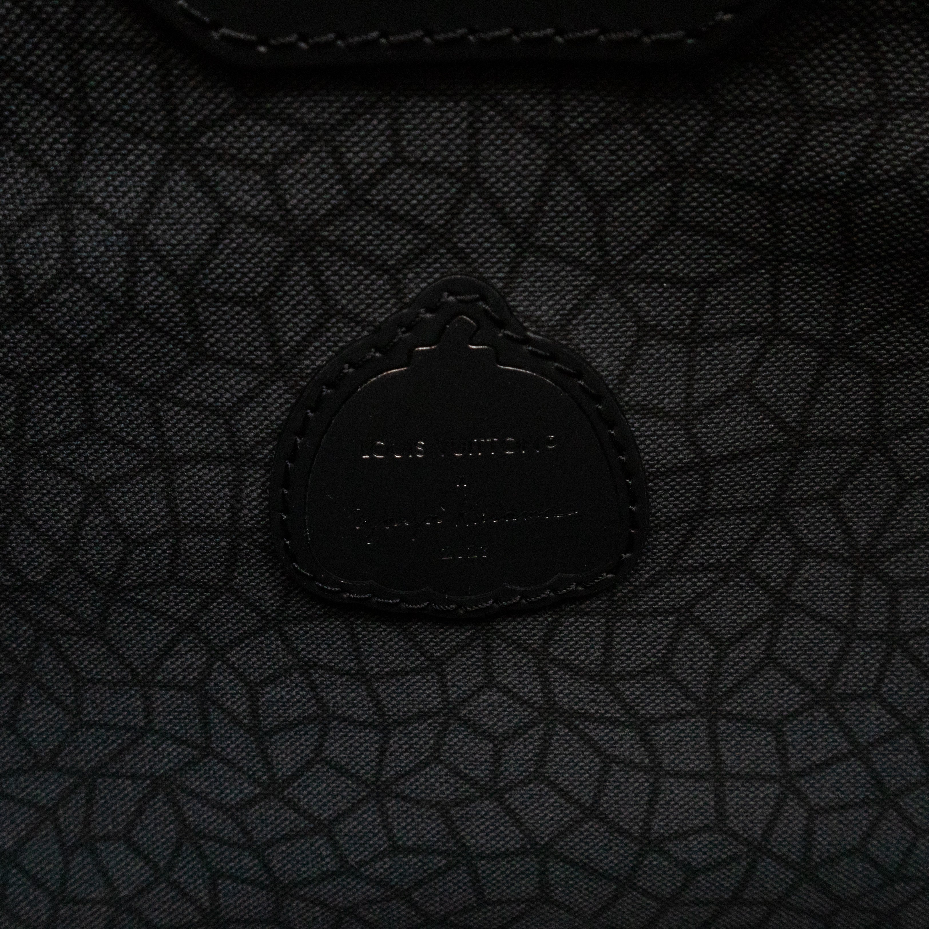 Keepall 45 Bandouliere LV x YK Monogram Eclipse Reverse Pumpkin