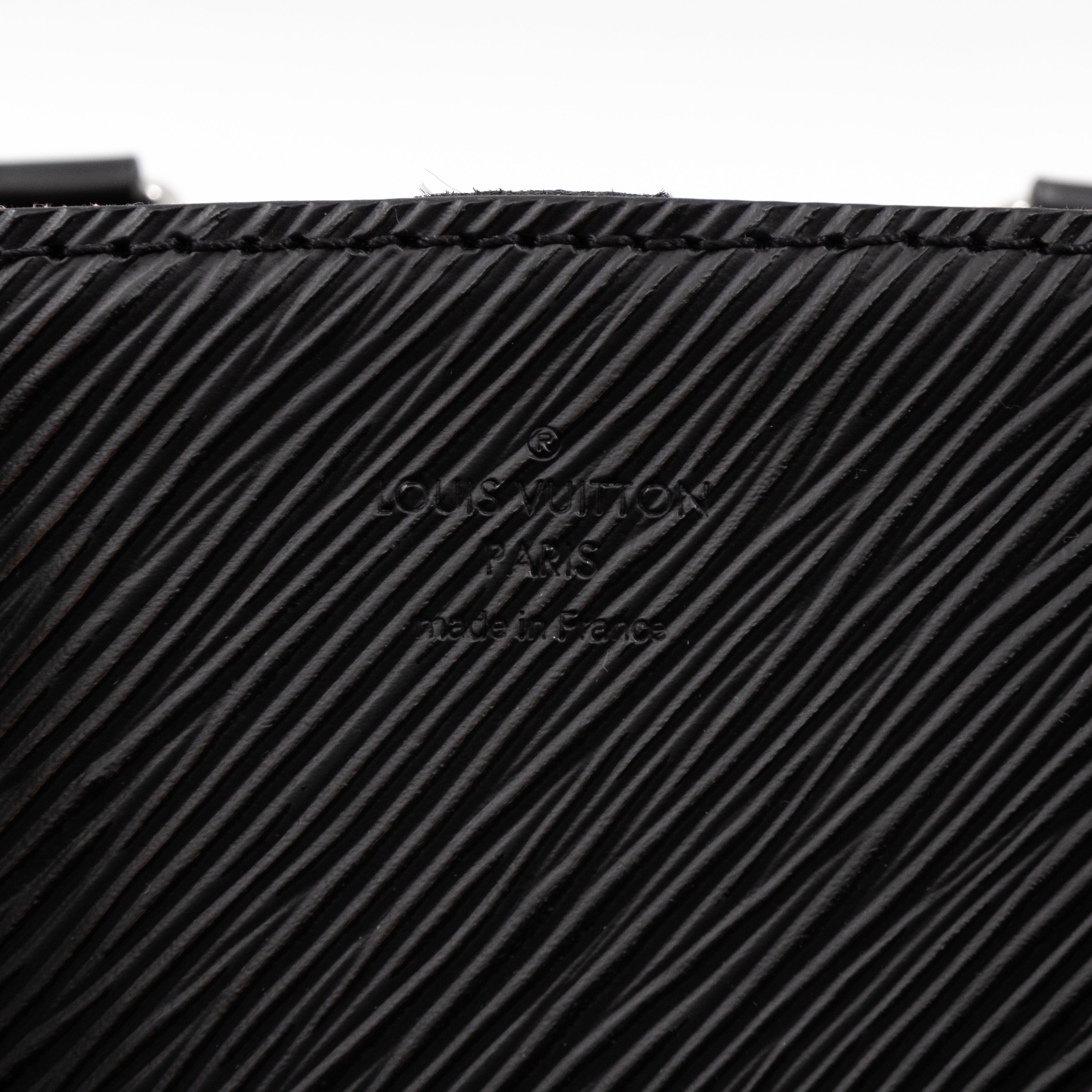 Marelle BB Tote Bag Epi Leather Black