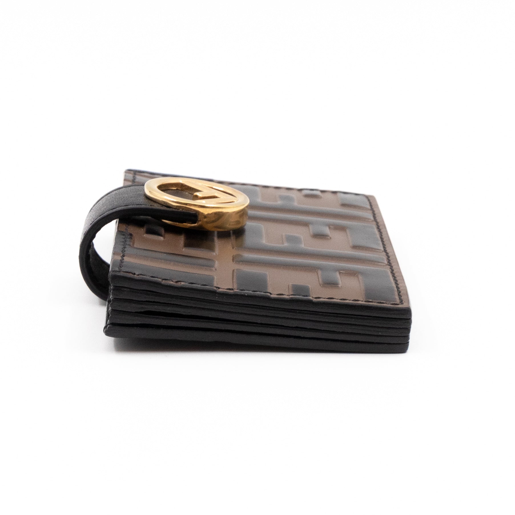 Expandable Card Holder FF Brown Leather