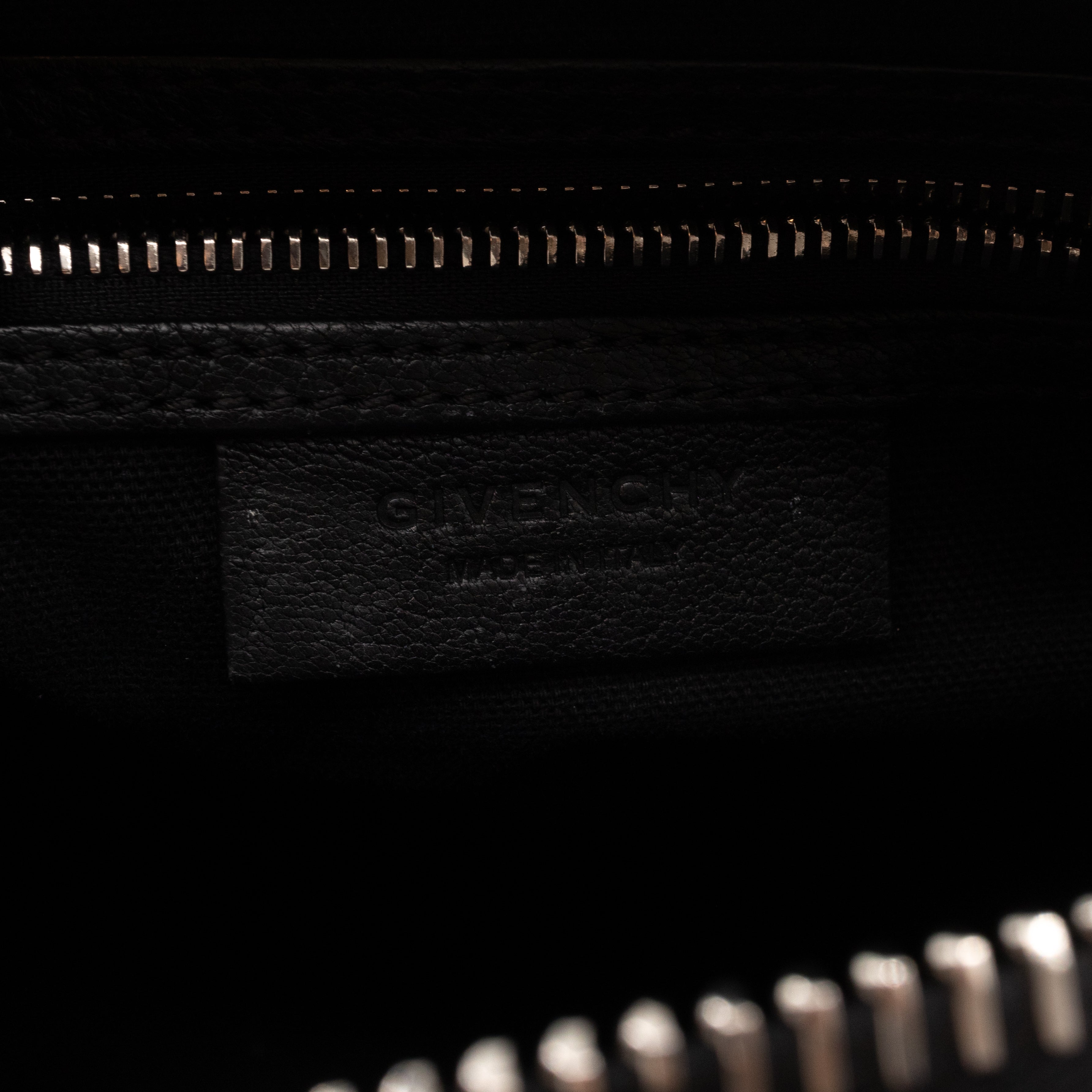 Antigona Mini Black Leather