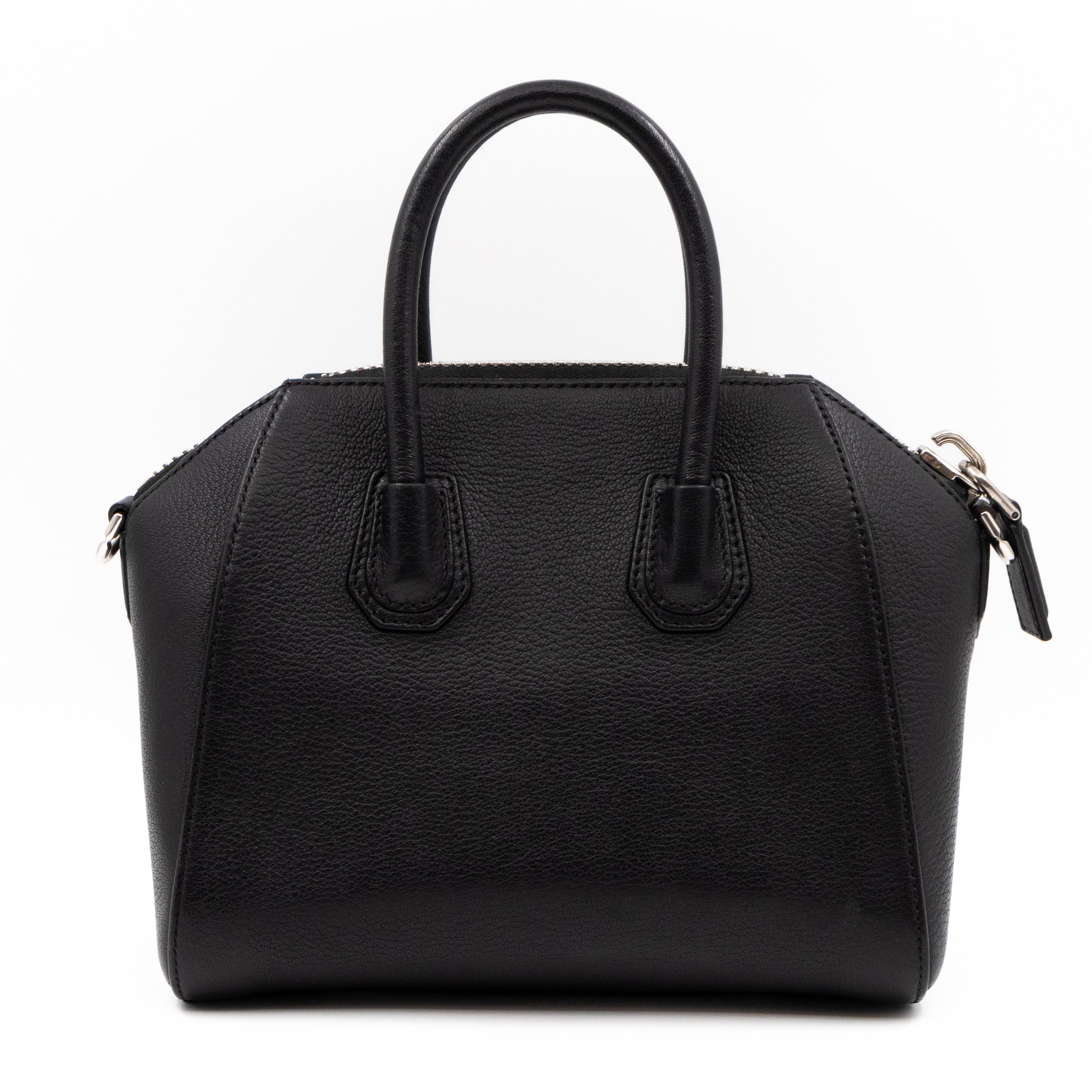 Antigona Mini Black Leather